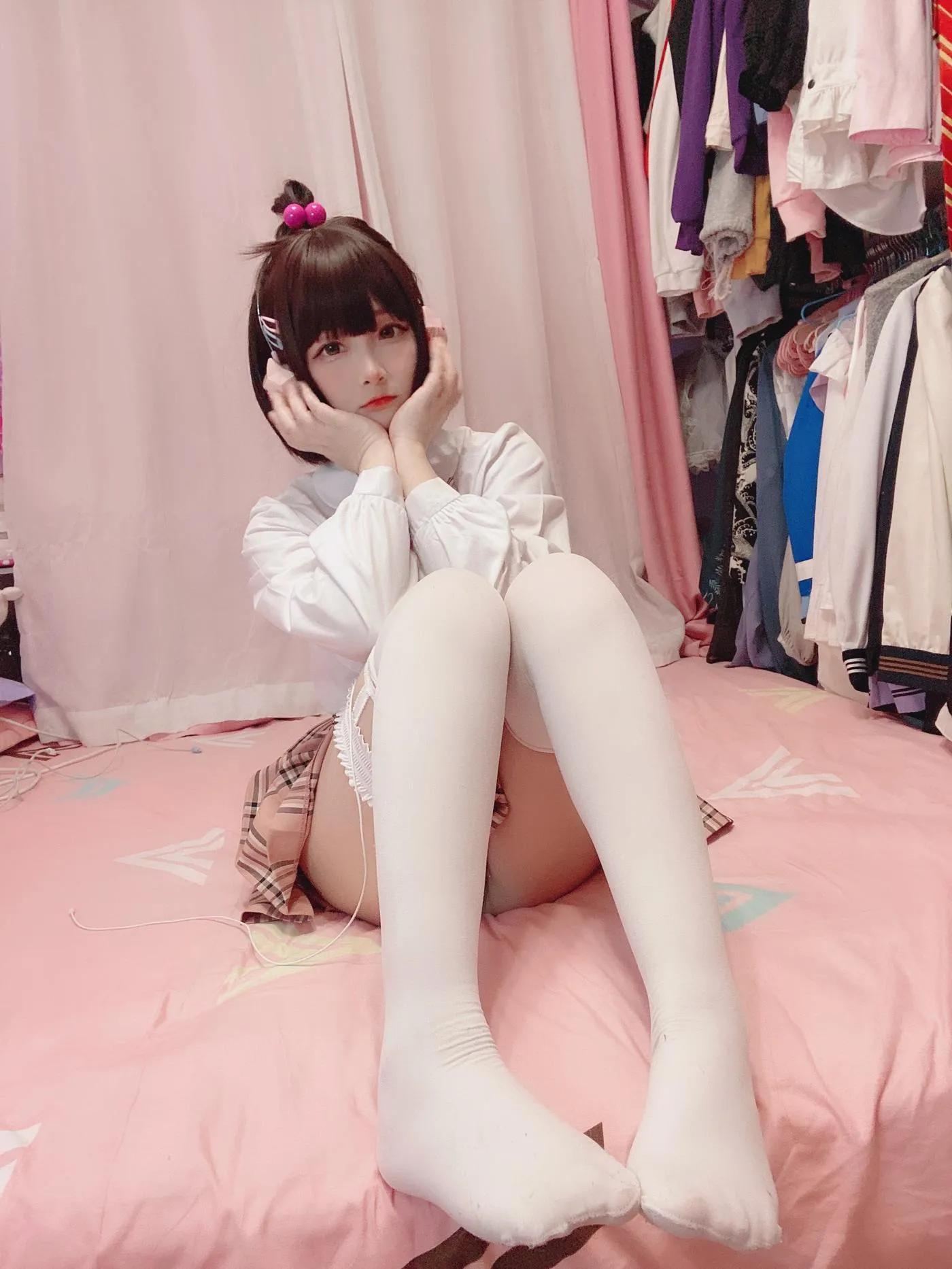 古川kagura – NO.65 白丝JK [41P]插图