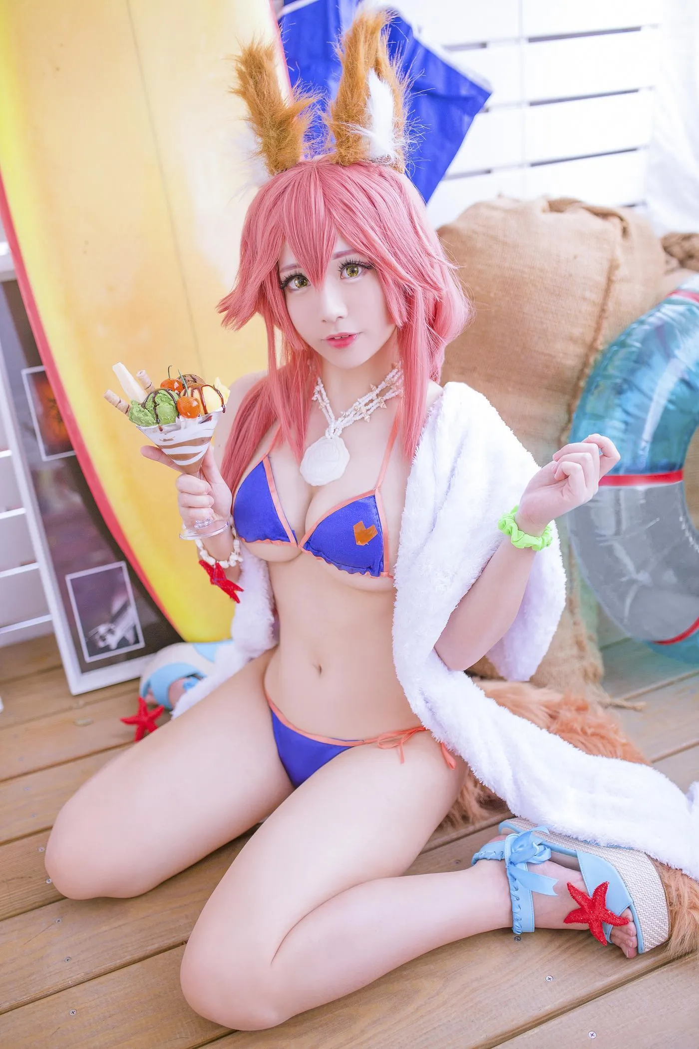 叫我千寻大人 – NO.08 玉藻前 泳裝 [10P]插图9