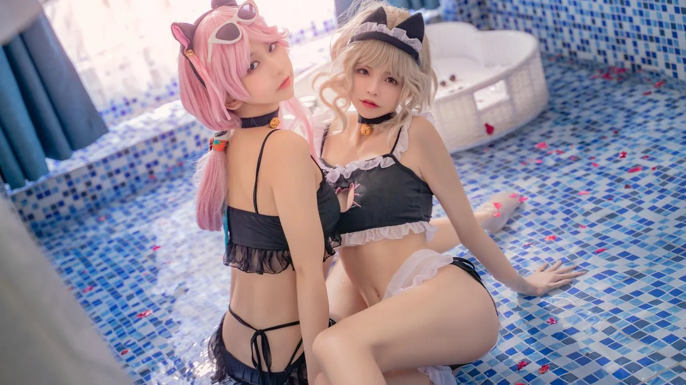 可可老师 – NO.05 夏日双子 [42P]插图7