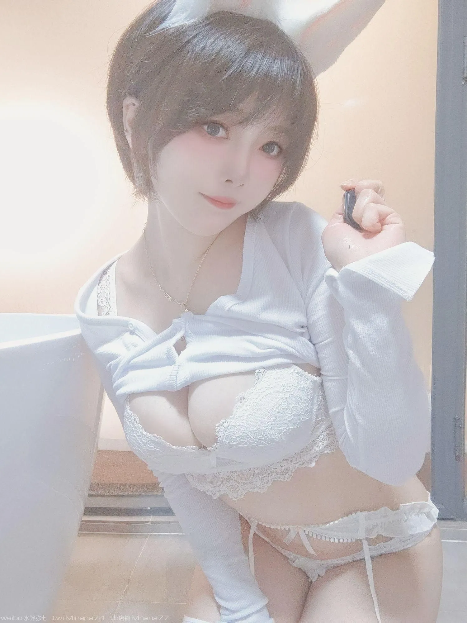 名濑弥七 NO.013 白兔兔 [34P]插图8