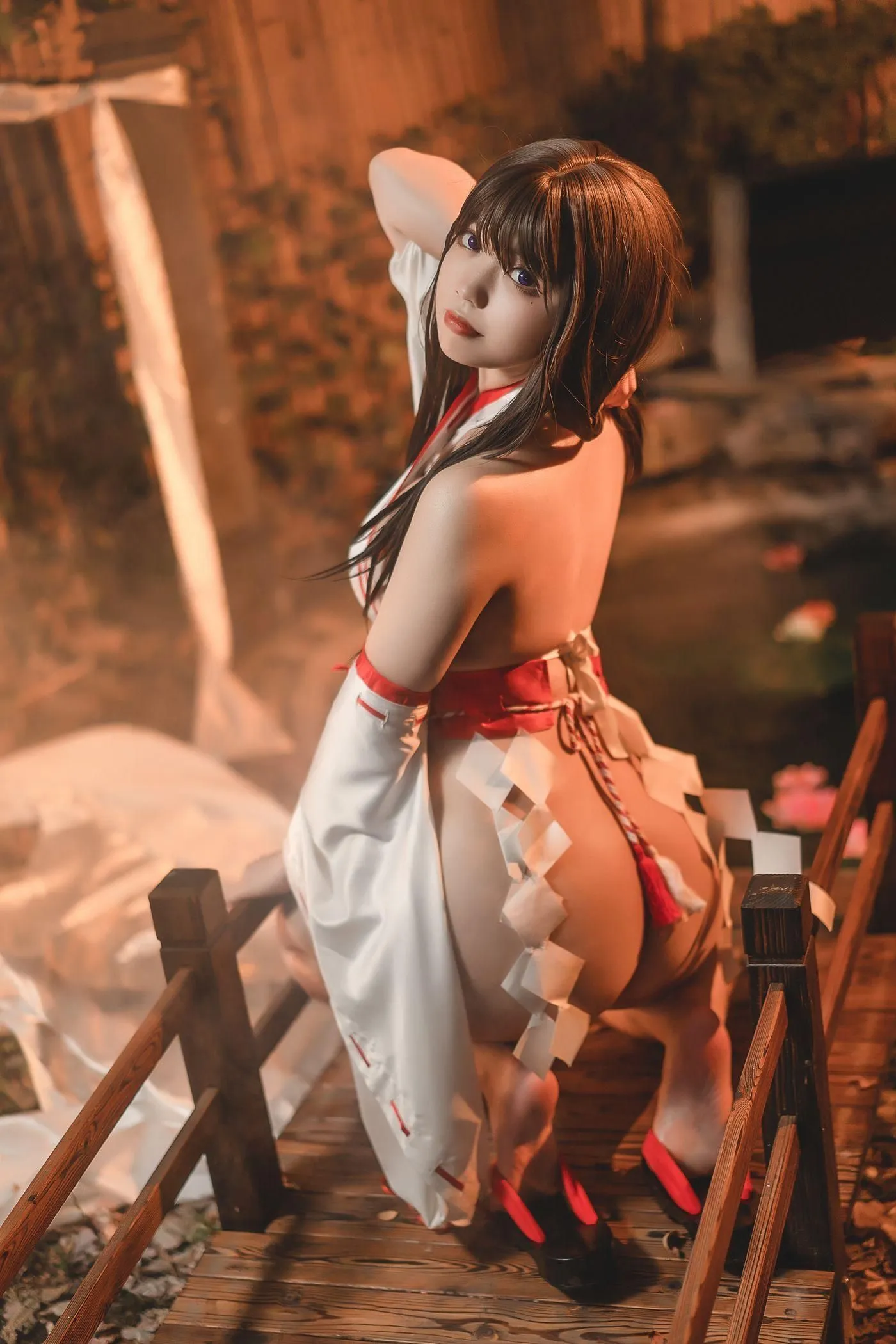 啊日日_Ganlory – NO.08 绳与巫女 [35P]插图1