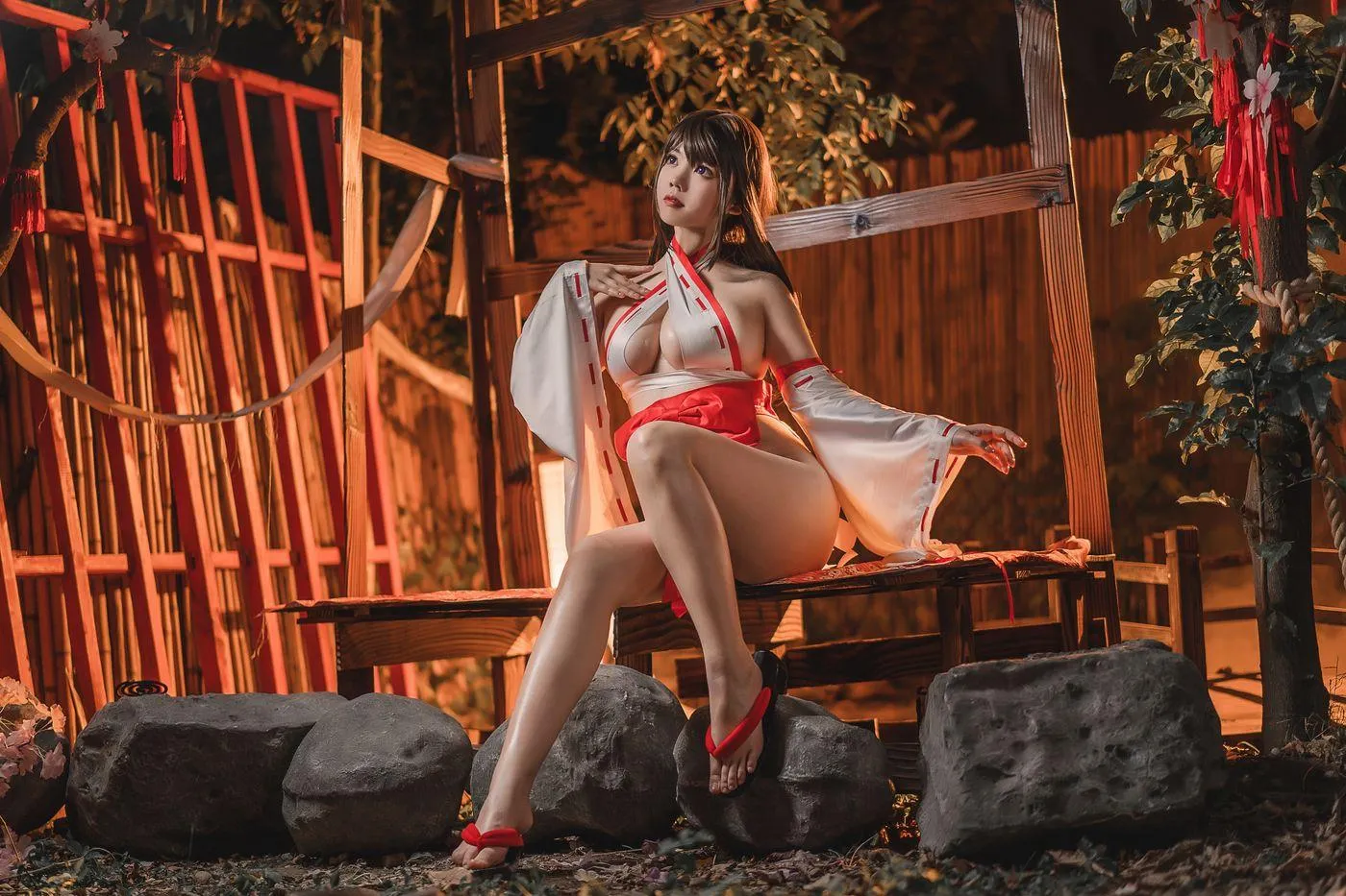 啊日日_Ganlory – NO.08 绳与巫女 [35P]插图4