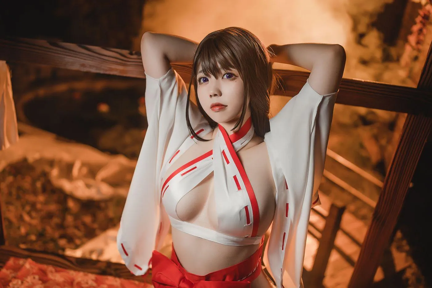 啊日日_Ganlory – NO.08 绳与巫女 [35P]插图5