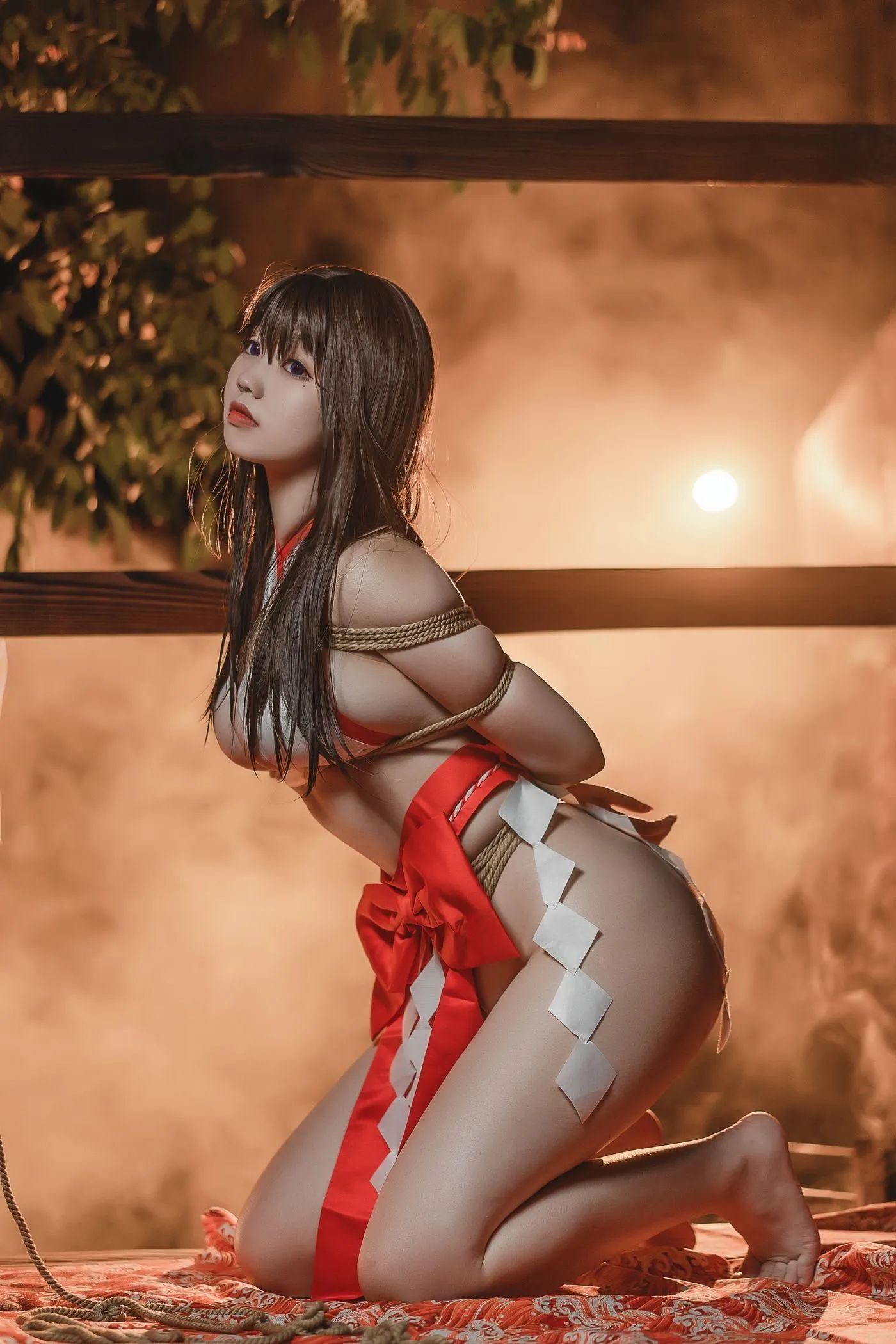 啊日日_Ganlory – NO.08 绳与巫女 [35P]插图2