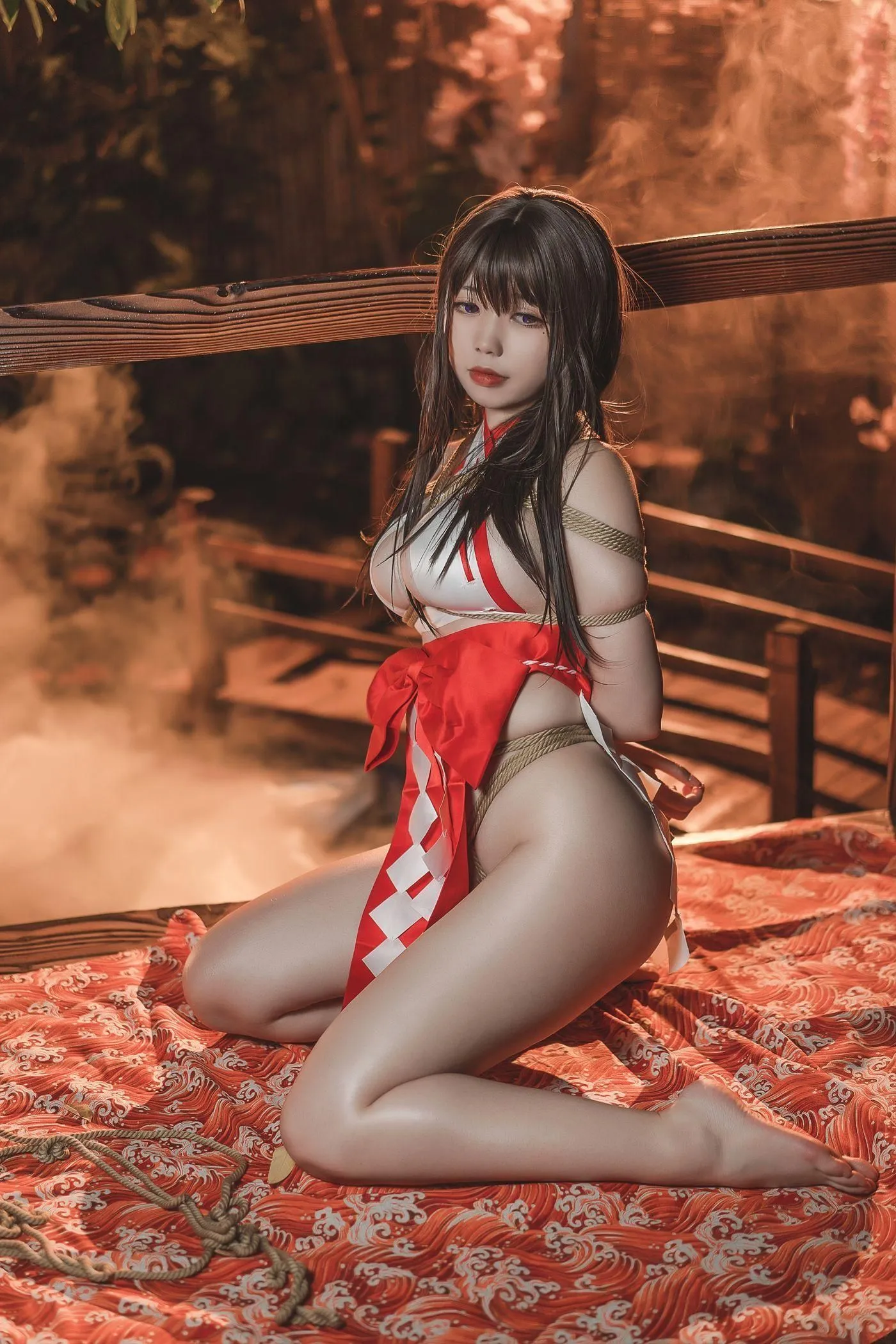 啊日日_Ganlory – NO.08 绳与巫女 [35P]插图5