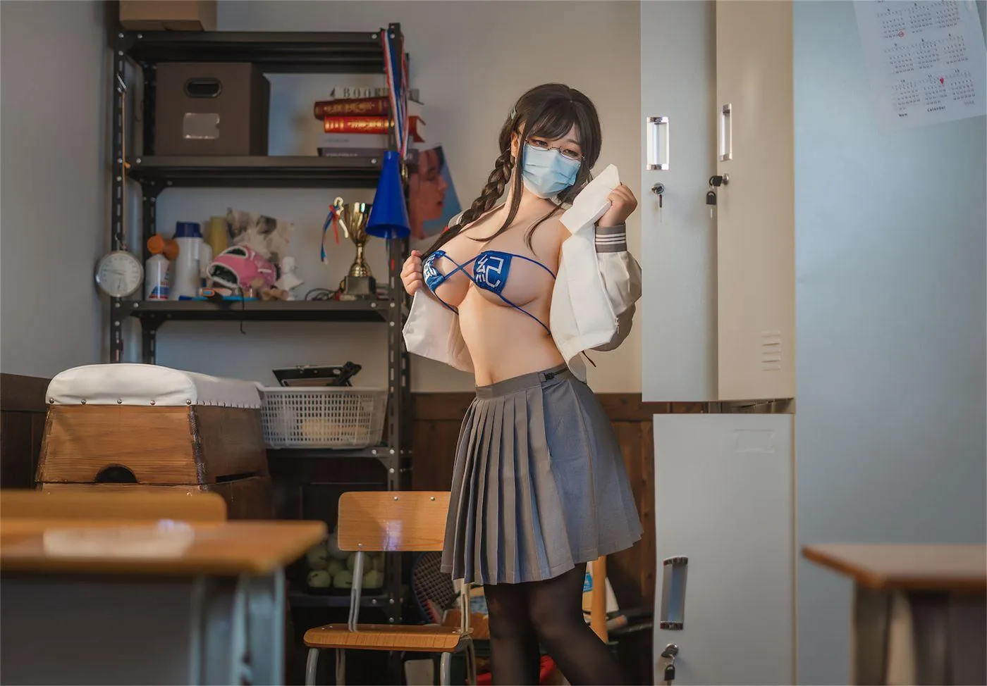 啊日日_Ganlory – NO.15 放课后少女 [51P]插图3