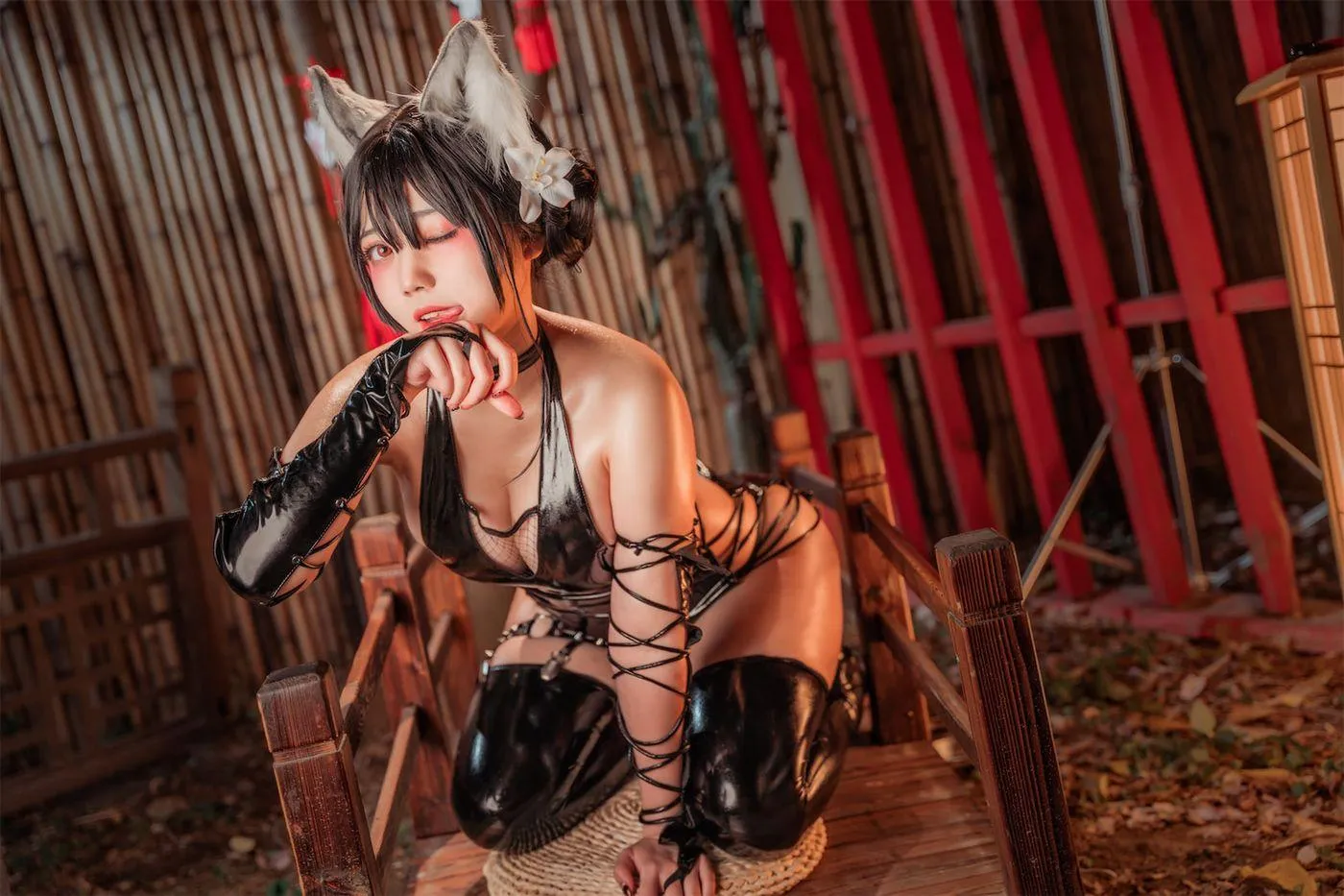 啊日日_Ganlory – NO.18 忍者喵喵 [56P]插图5
