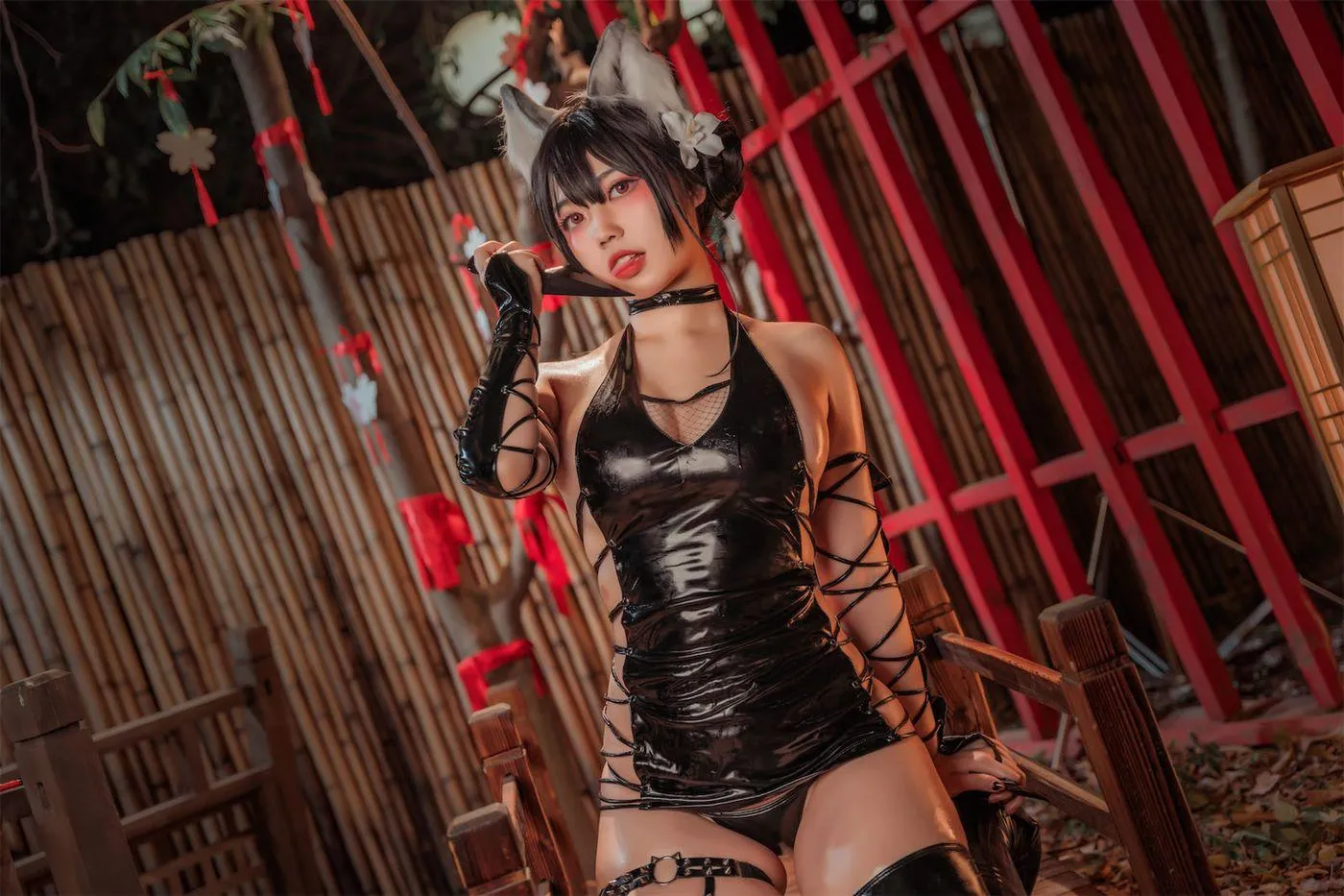 啊日日_Ganlory – NO.18 忍者喵喵 [56P]插图9