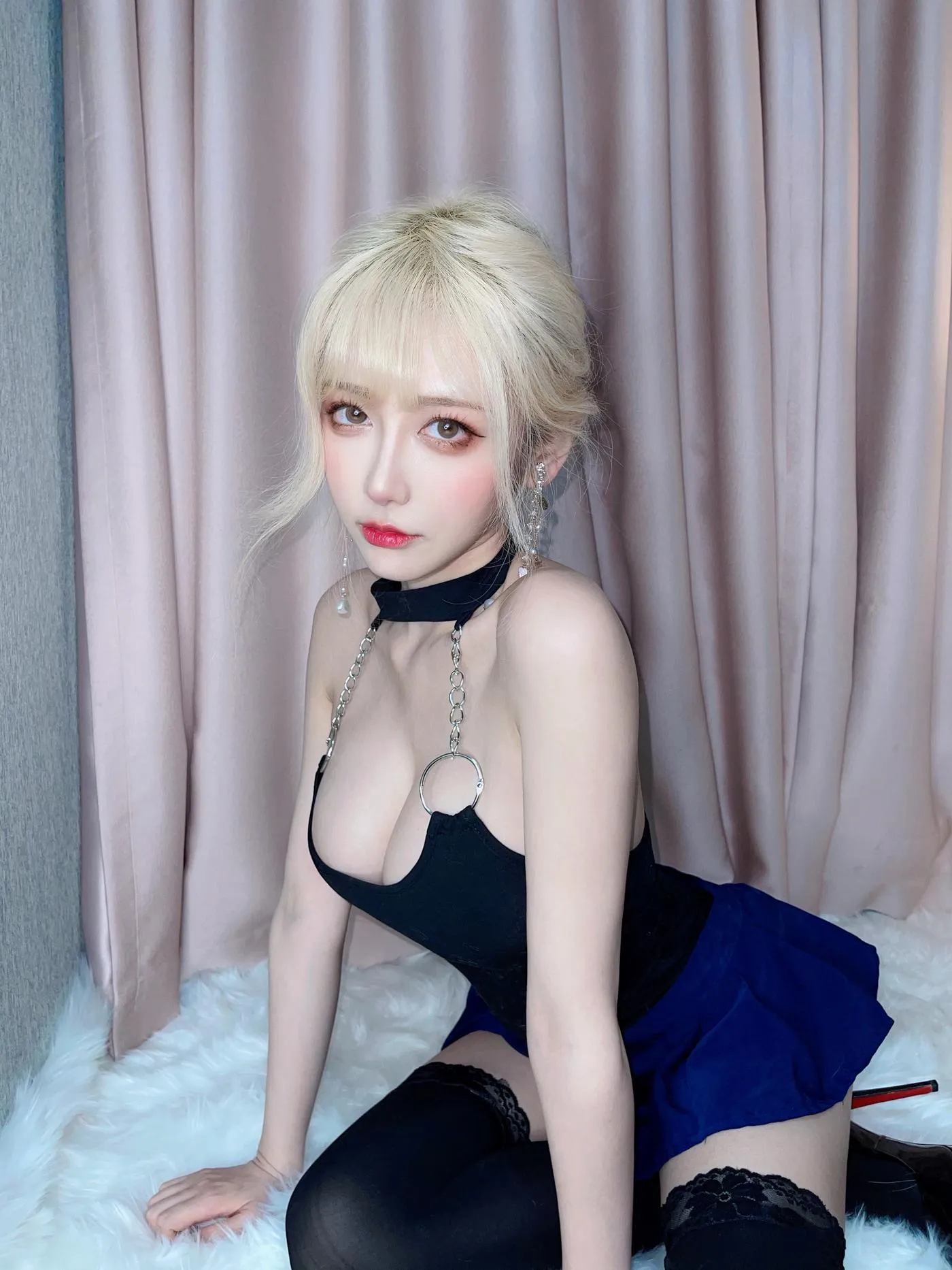 啾小妍 – NO.03 金发芭比 [40P]插图6