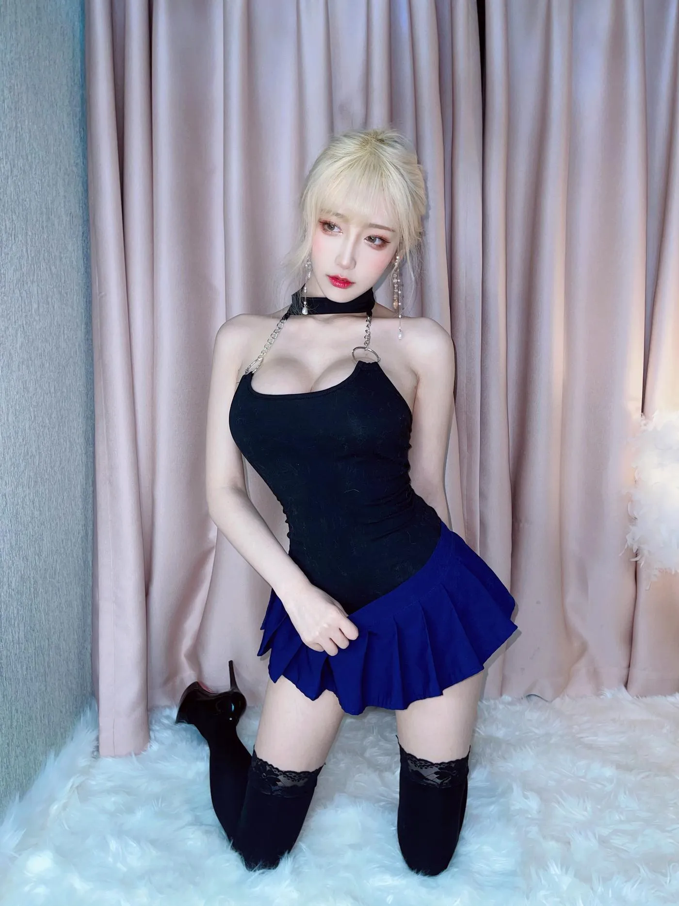 啾小妍 – NO.03 金发芭比 [40P]插图3