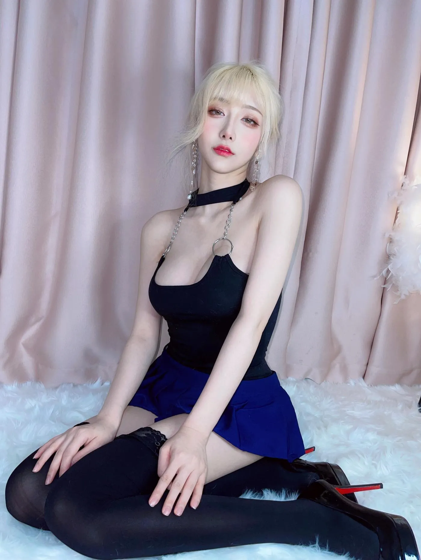 啾小妍 – NO.03 金发芭比 [40P]插图8