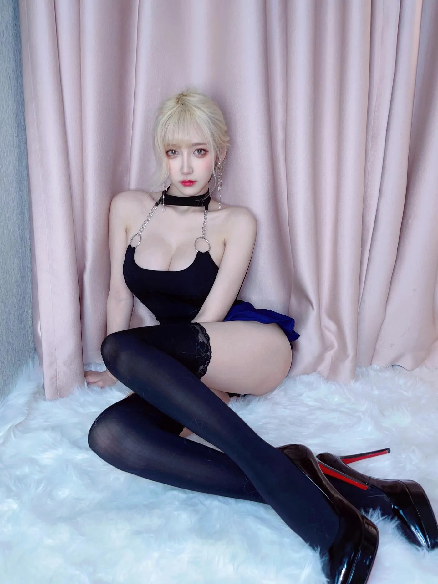啾小妍 – NO.03 金发芭比 [40P]插图9