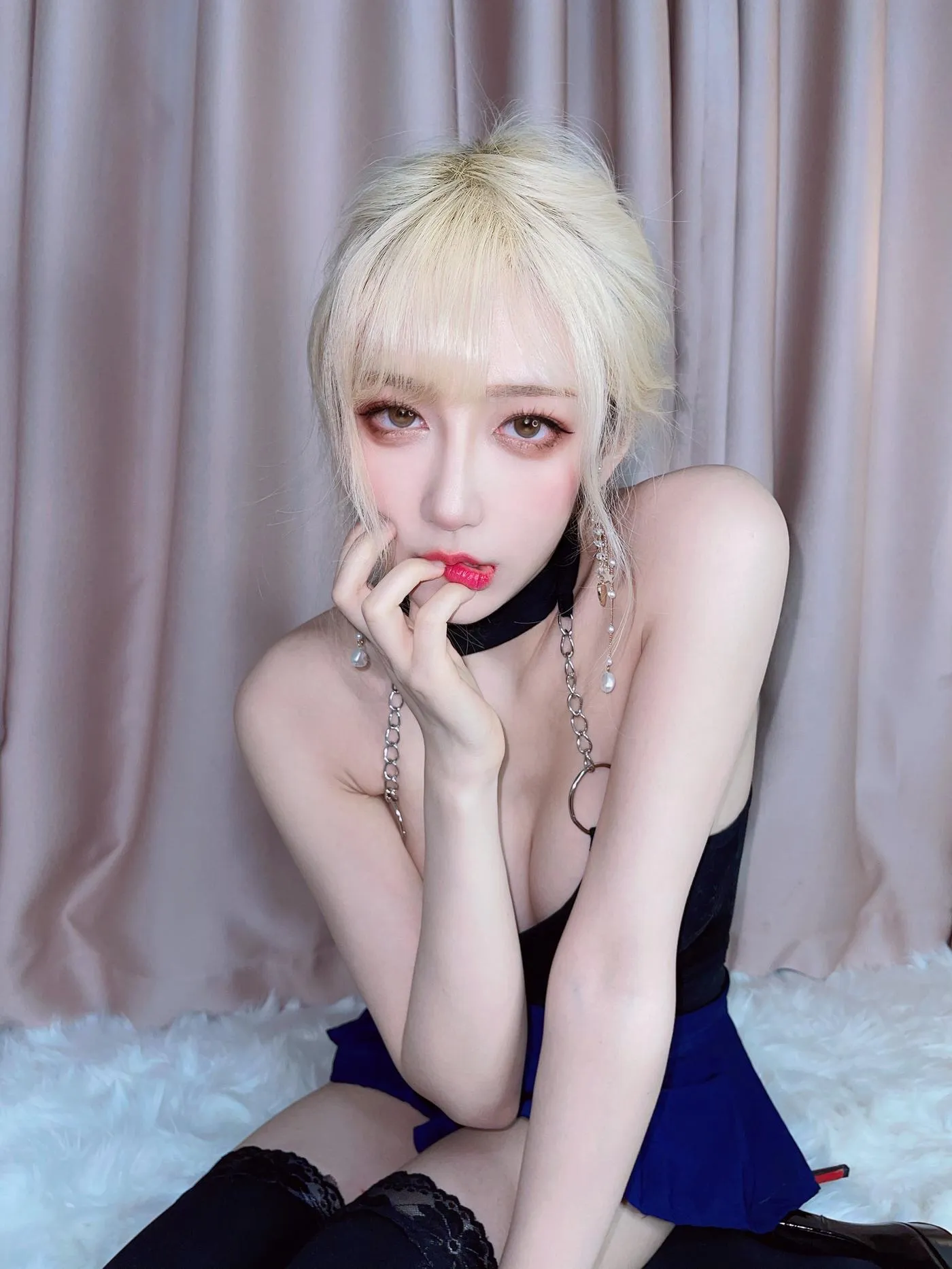 啾小妍 – NO.03 金发芭比 [40P]插图3