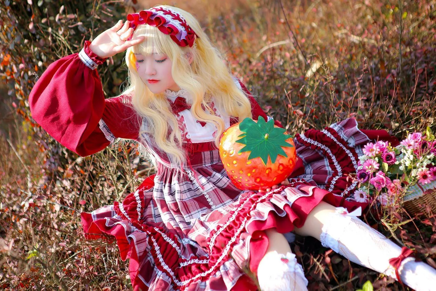 夏柠柠 – NO.28 LOLITA蔓越莓 [16P]插图5