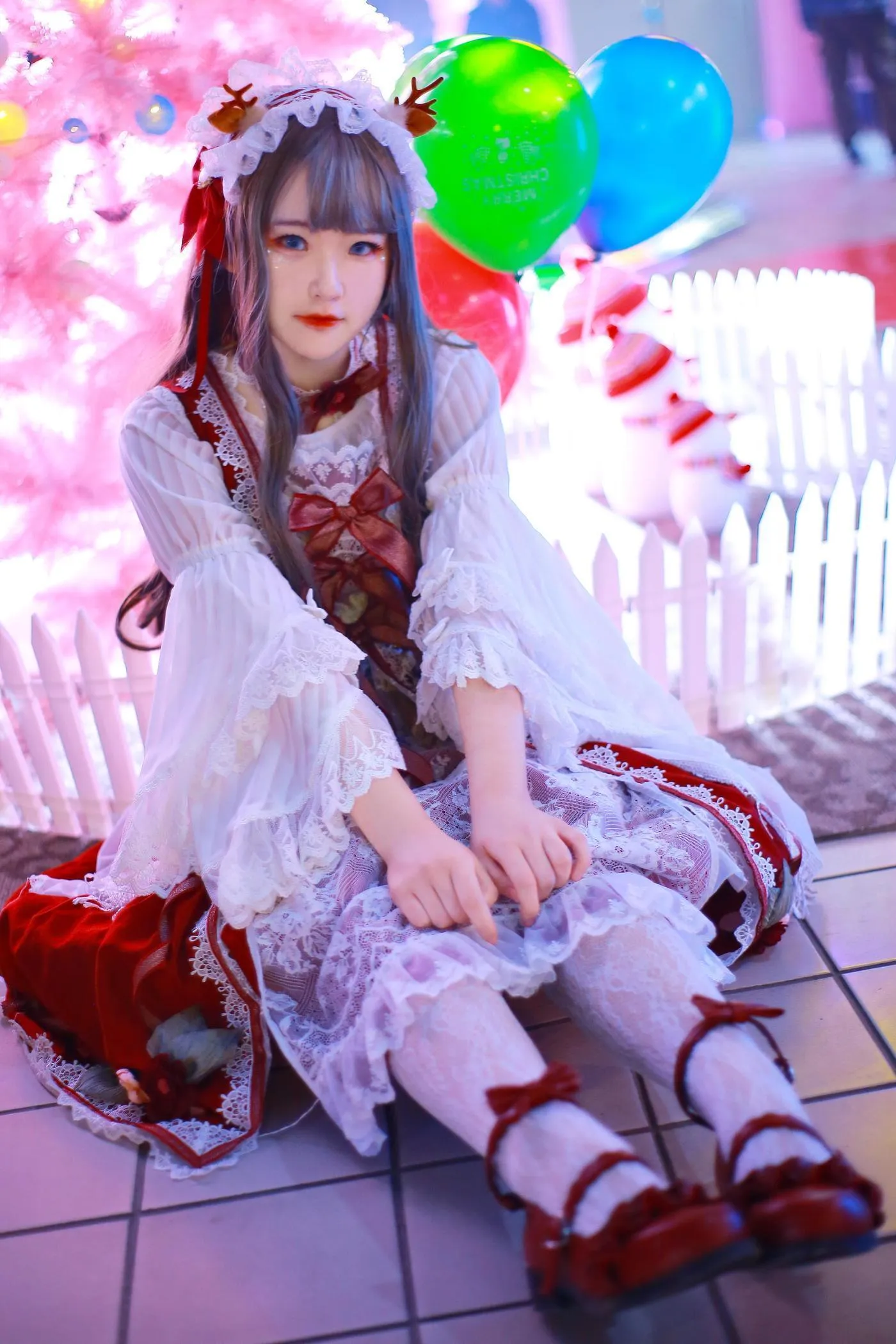 夏柠柠 – NO.29 LOLITA梦回凡尔赛 [18P]插图8
