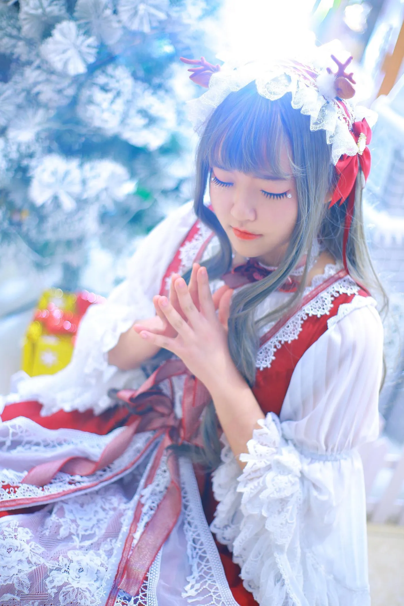 夏柠柠 – NO.29 LOLITA梦回凡尔赛 [18P]插图9
