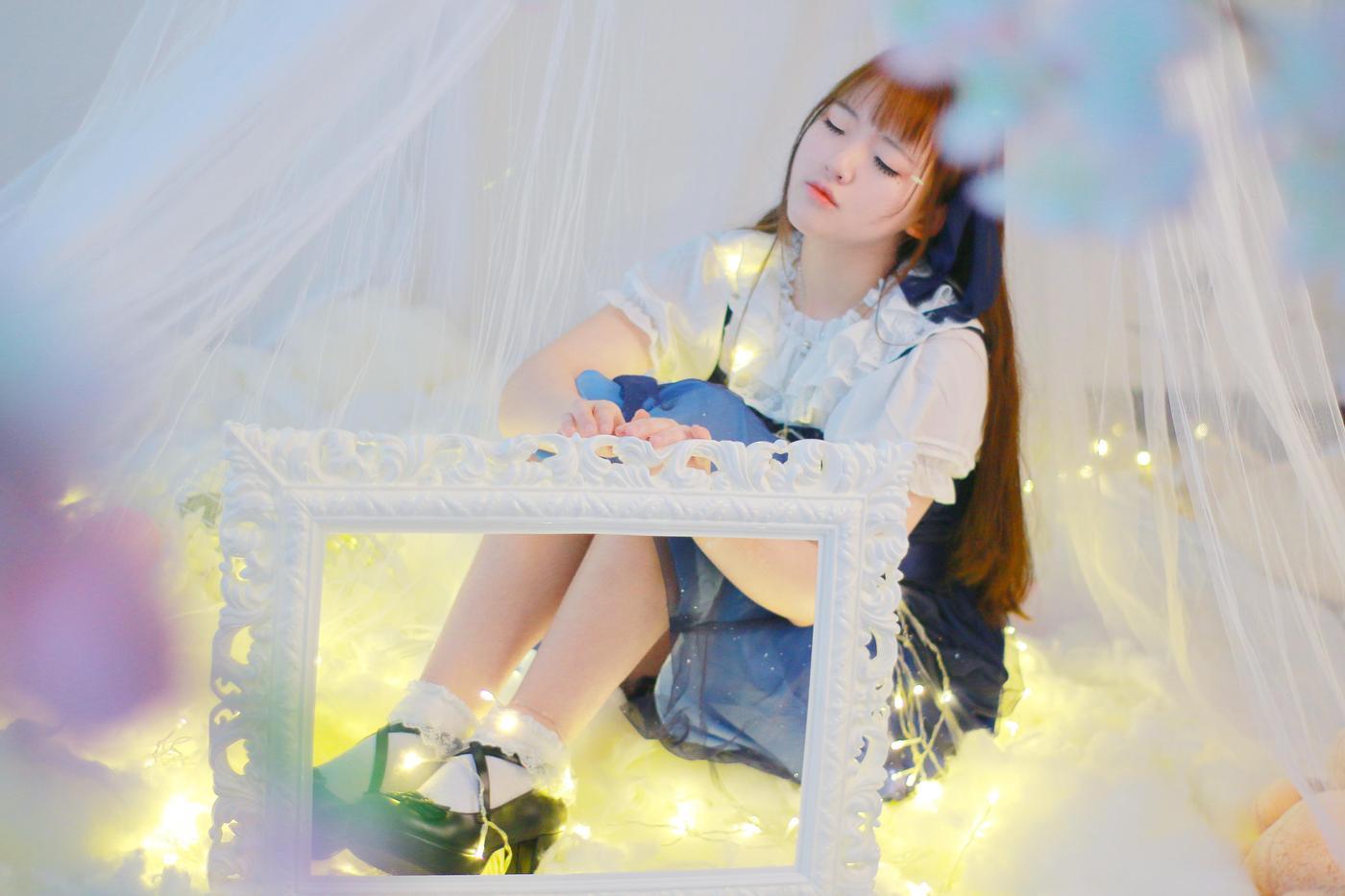 夏柠柠 – NO.32 LOLITA日常星空小裙子 [22P]-秀吧