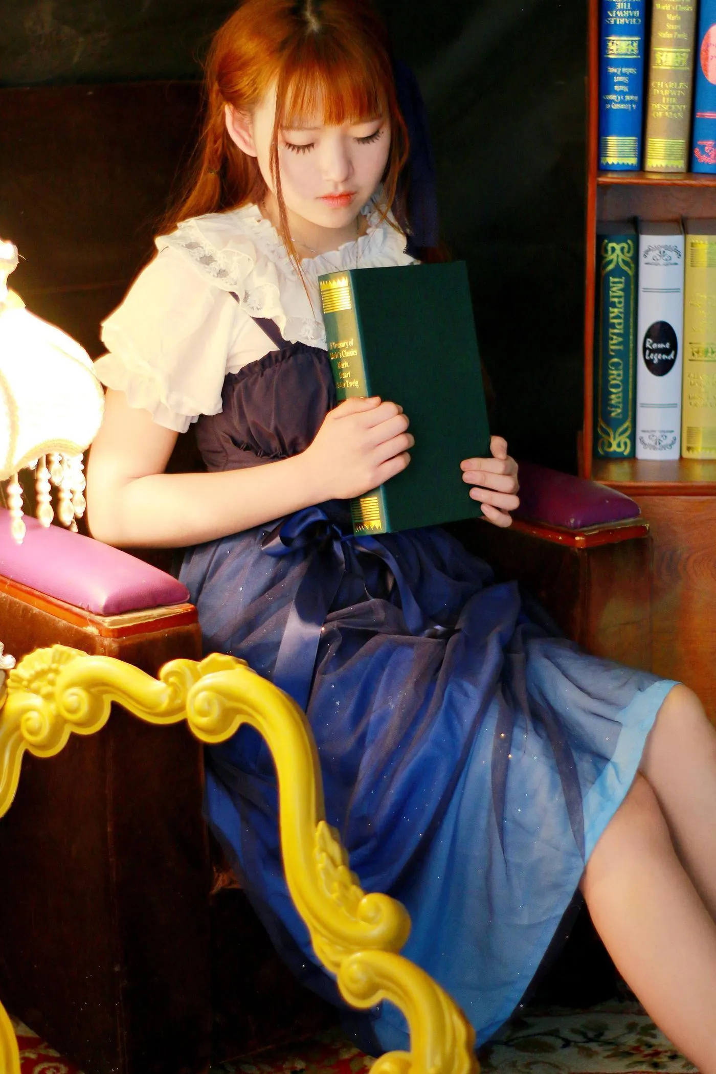 夏柠柠 – NO.32 LOLITA日常星空小裙子 [22P]插图7