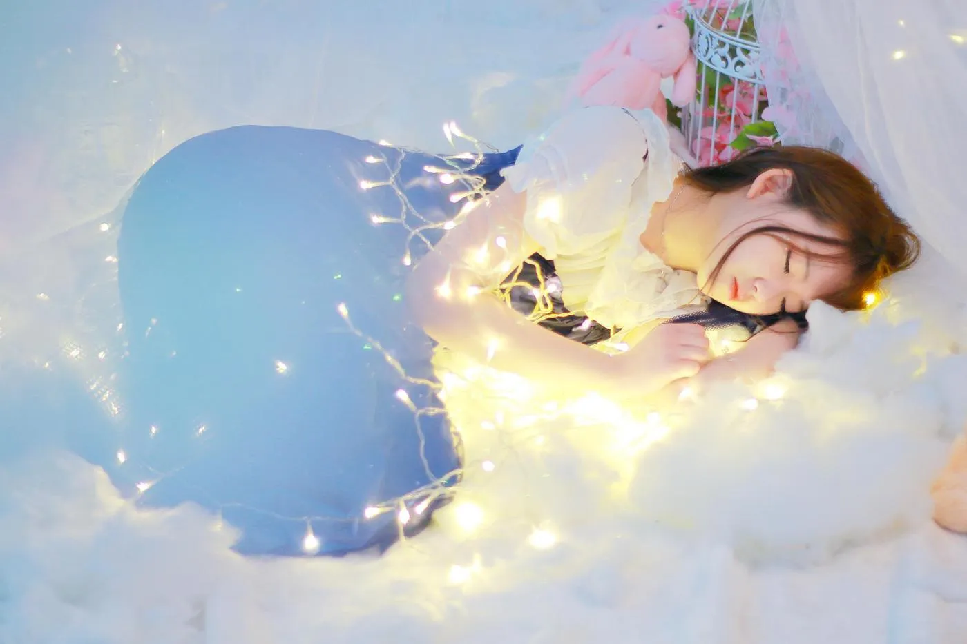 夏柠柠 – NO.32 LOLITA日常星空小裙子 [22P]插图4