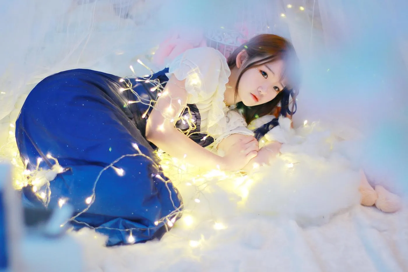 夏柠柠 – NO.32 LOLITA日常星空小裙子 [22P]插图6
