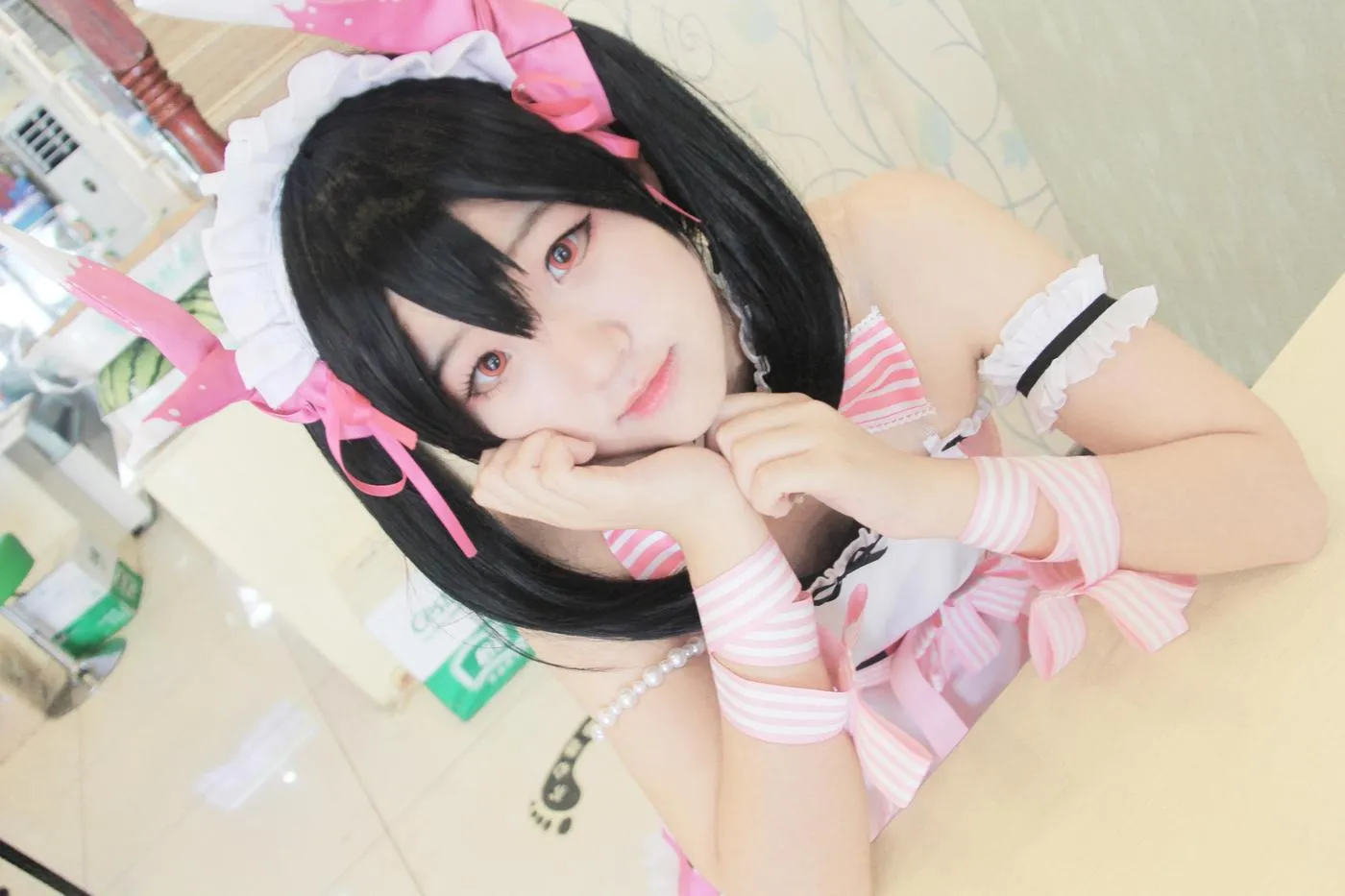 夏柠柠 – NO.37 LOVE LIVE! COS 女仆双马尾矢泽妮可 [12P]插图5