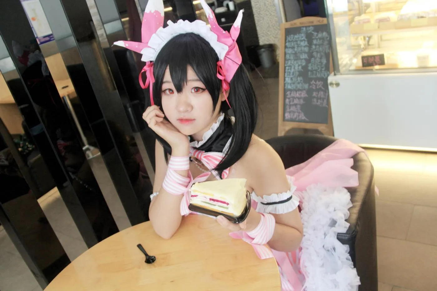 夏柠柠 – NO.37 LOVE LIVE! COS 女仆双马尾矢泽妮可 [12P]插图9