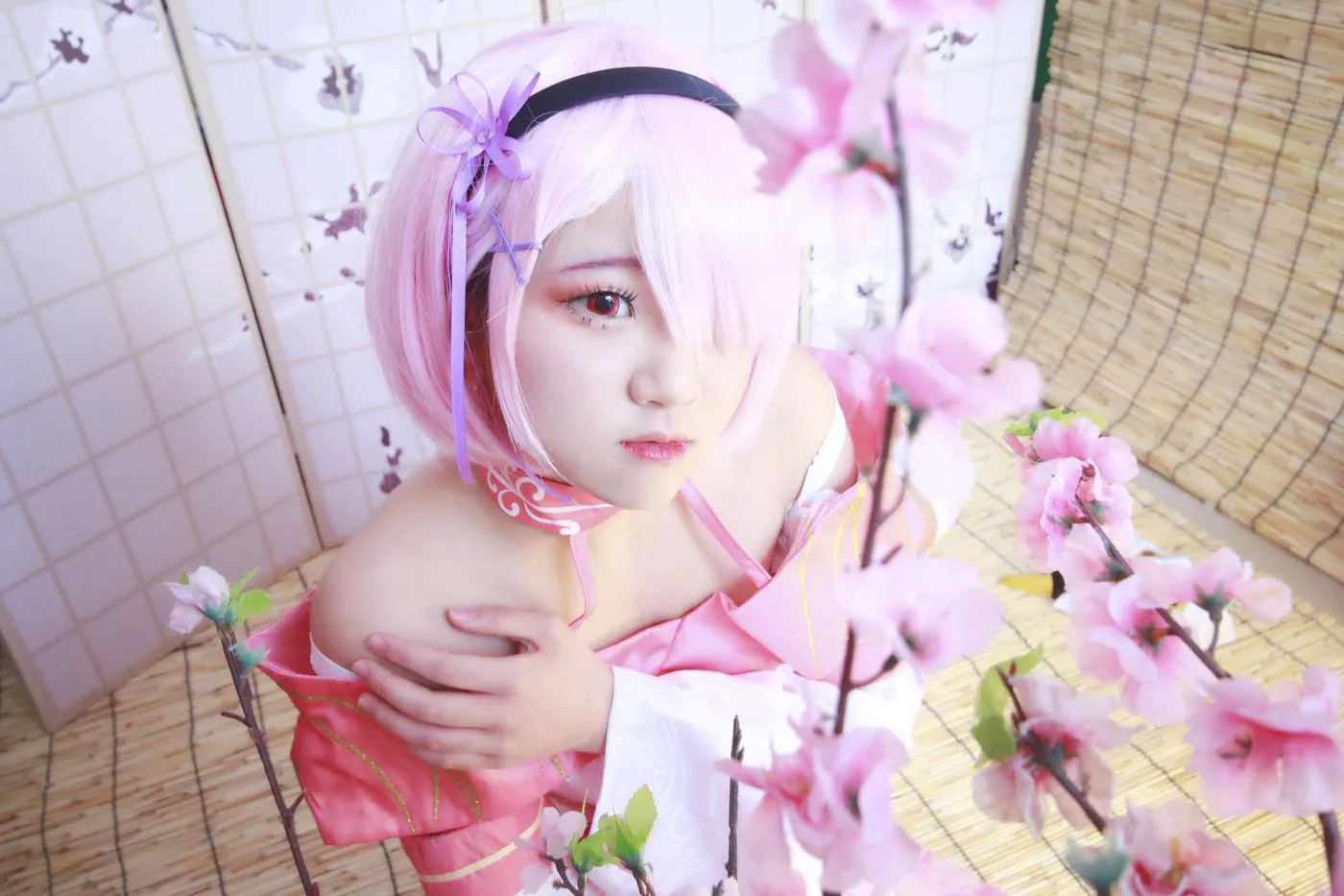 夏柠柠 – NO.39 RE从零开始的异世界生活COS雷姆拉姆 [21P]插图9
