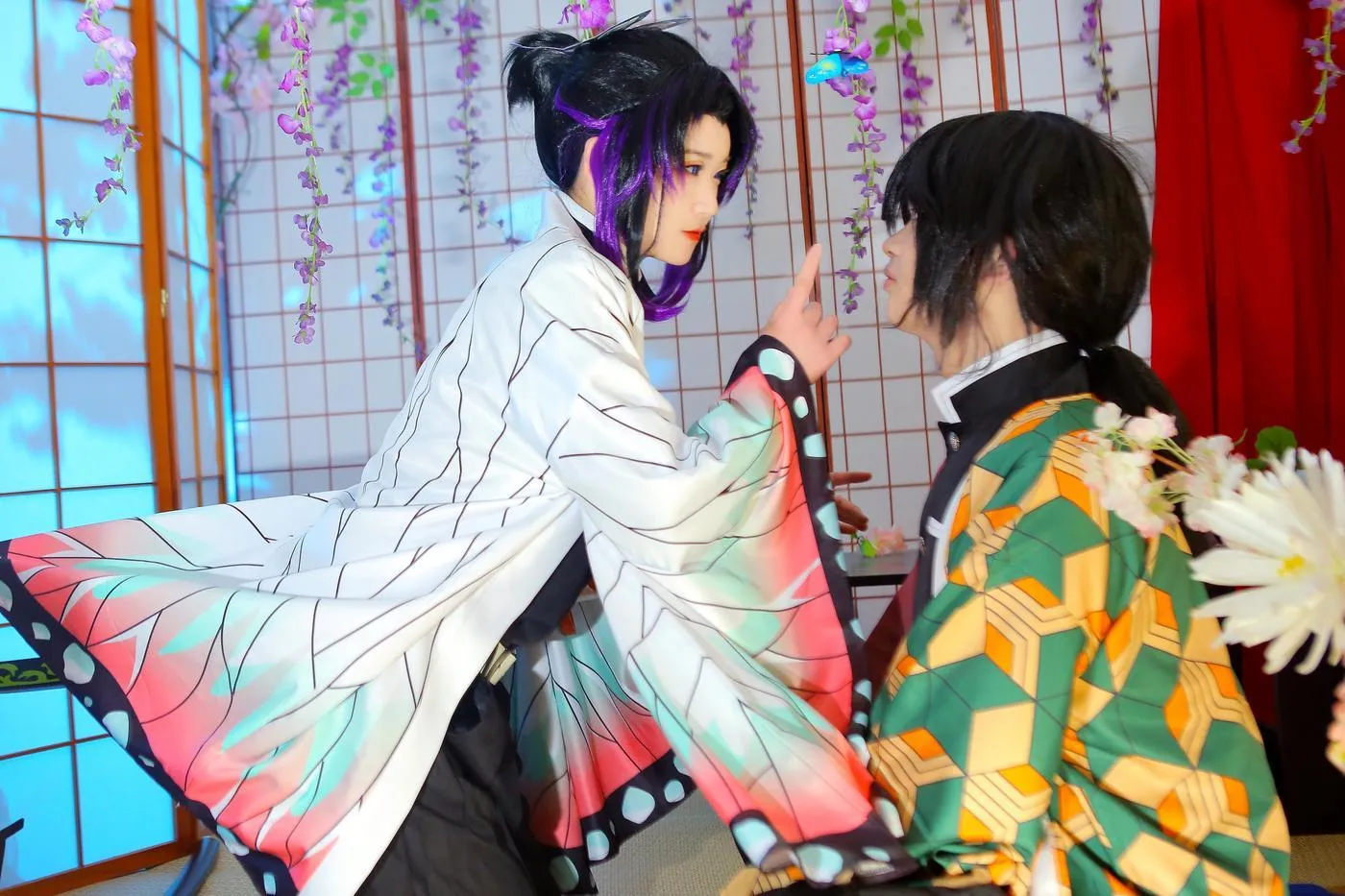 夏柠柠 – NO.42 鬼灭之刃 COS正片义忍 [9P]插图5