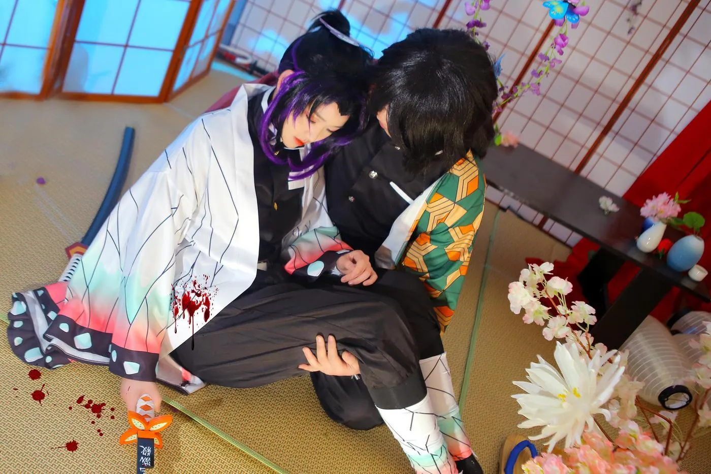 夏柠柠 – NO.42 鬼灭之刃 COS正片义忍 [9P]插图6