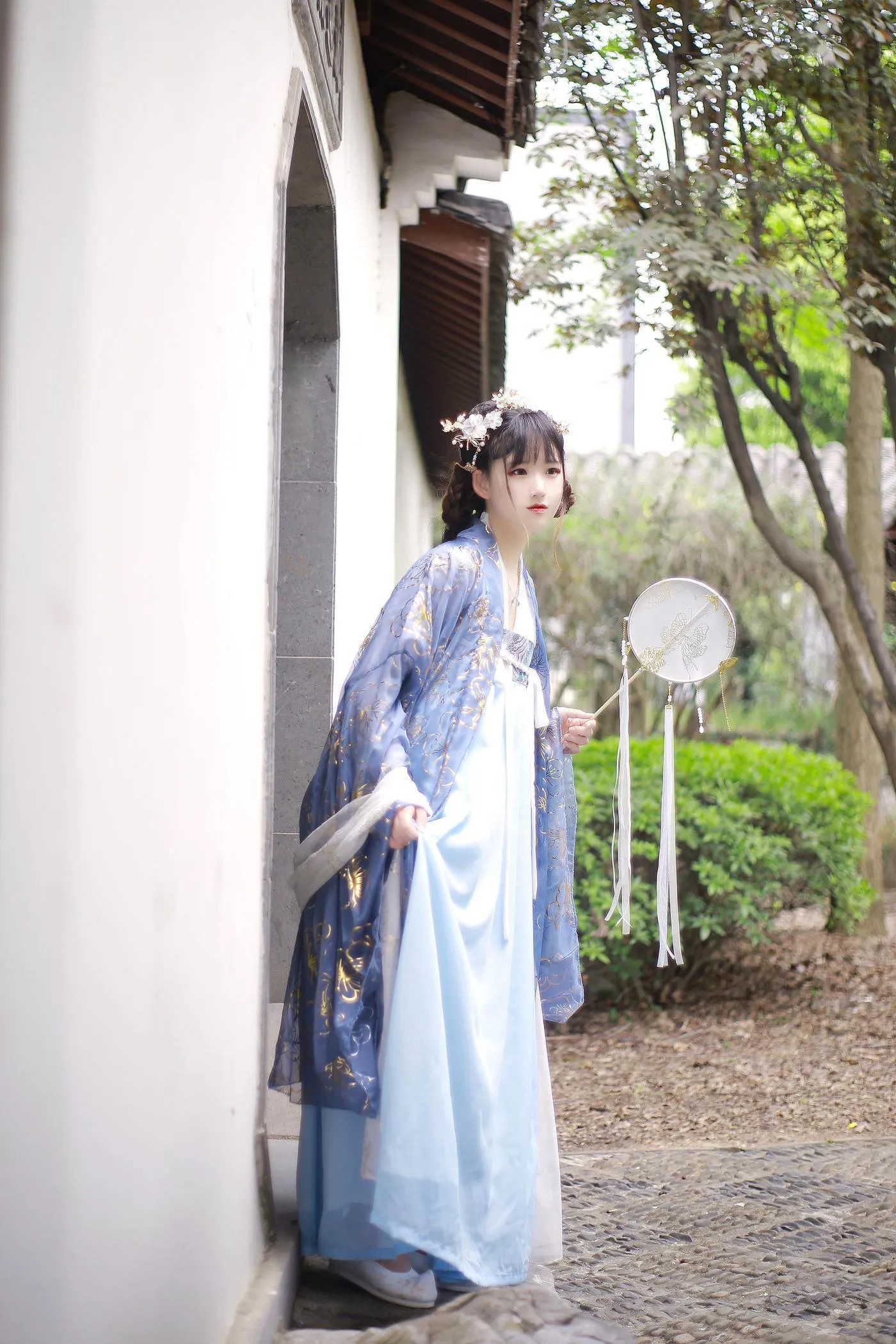 夏柠柠 – NO.45 汉服我愿陪你枯骨成双，作别这场曲散人凉 [10P]插图8
