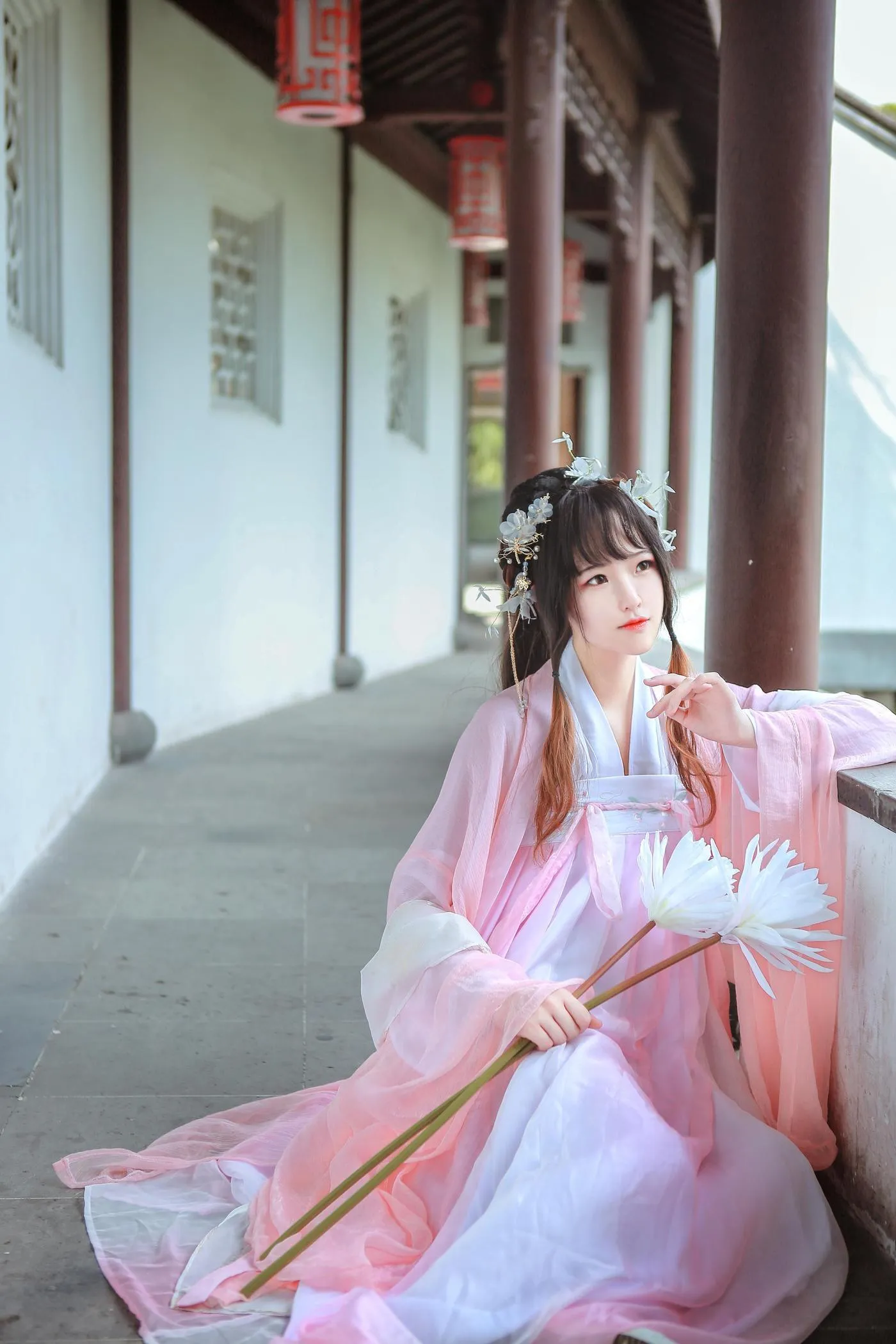 夏柠柠 – NO.46 汉服小姐妹家 [9P]插图5