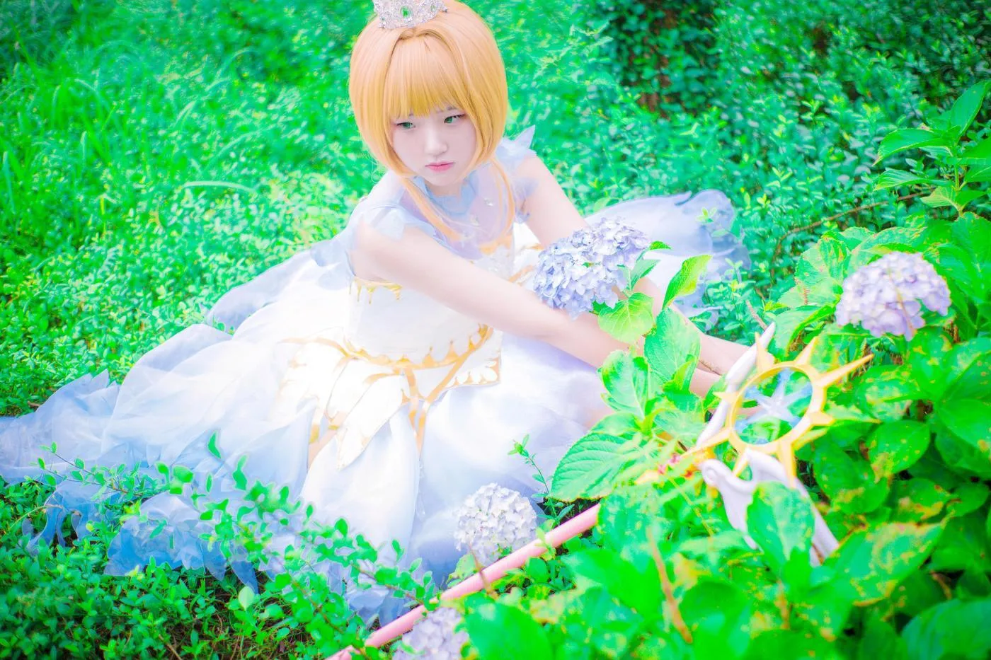 夏柠柠 – NO.52 魔卡少女樱COS木之本樱 [18P]插图8