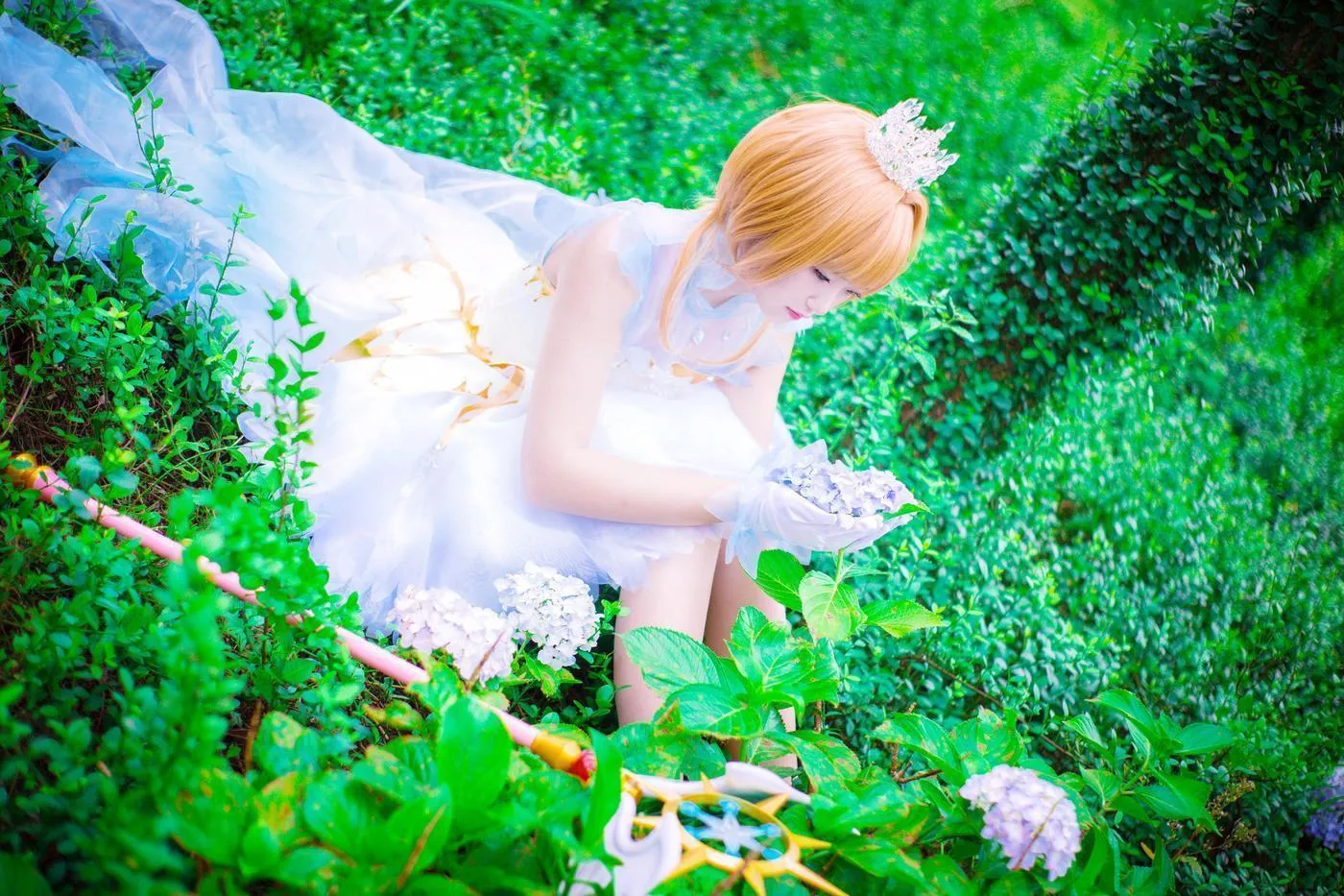 夏柠柠 – NO.52 魔卡少女樱COS木之本樱 [18P]插图9