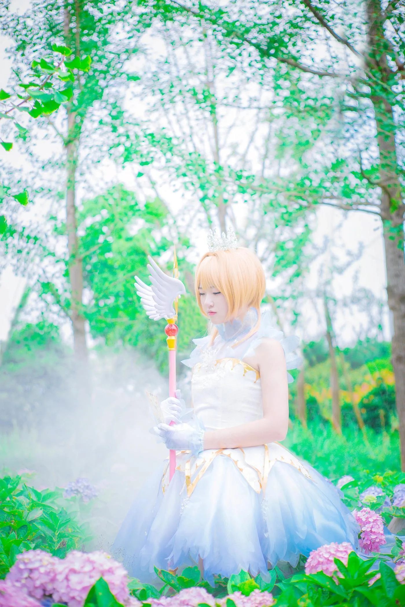 夏柠柠 – NO.52 魔卡少女樱COS木之本樱 [18P]插图6