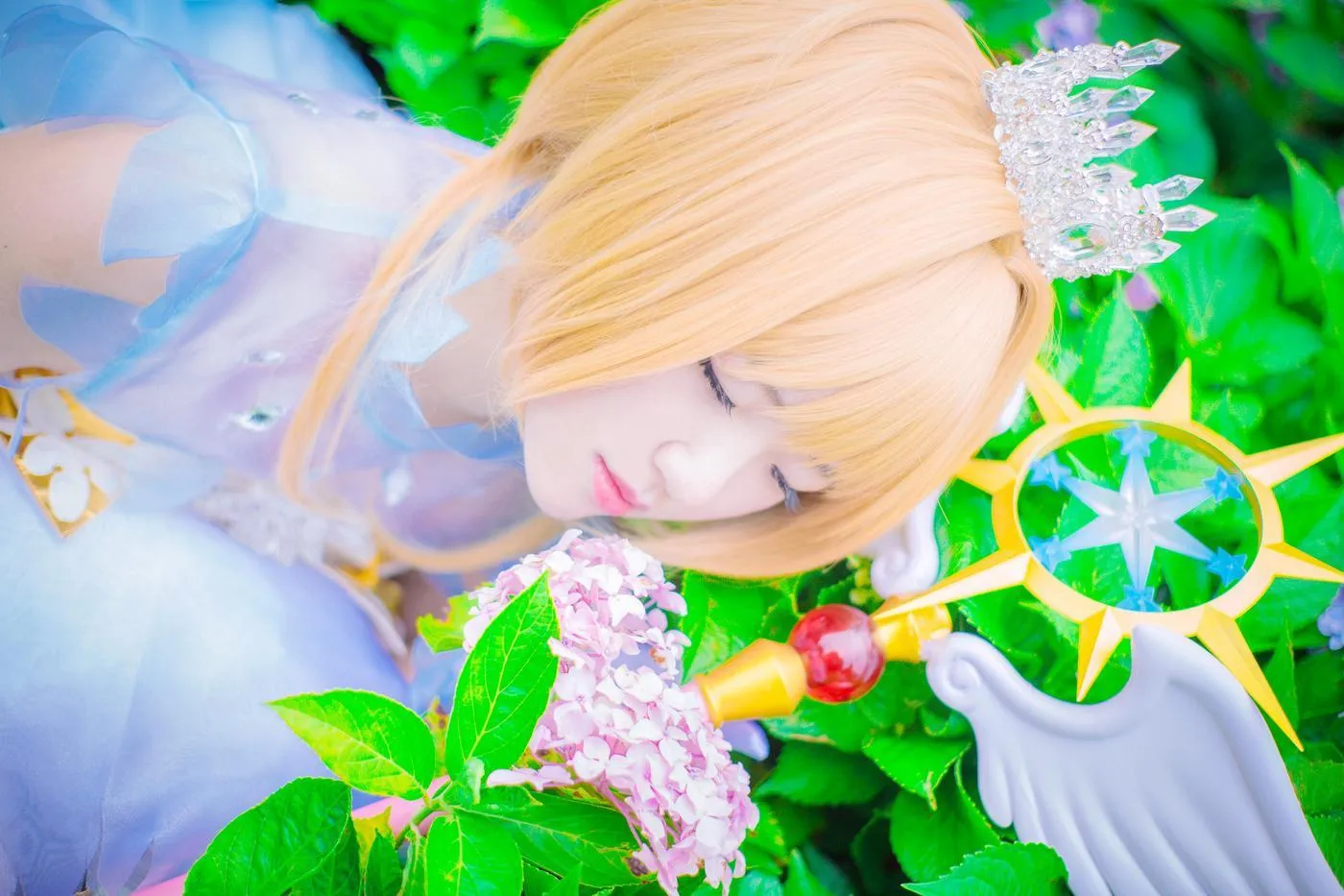 夏柠柠 – NO.52 魔卡少女樱COS木之本樱 [18P]插图7