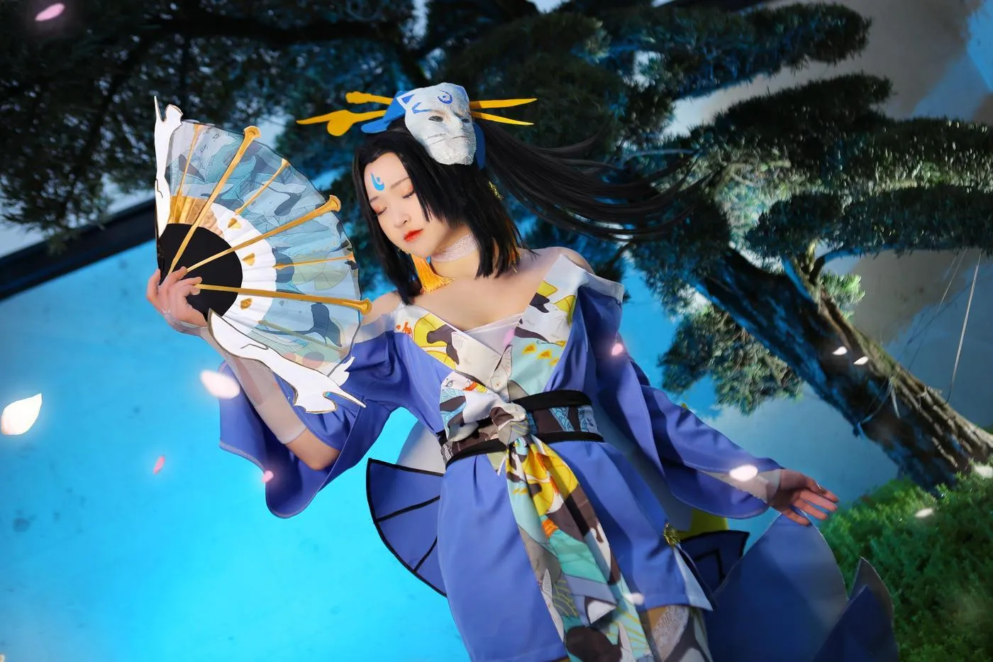 夏柠柠 – NO.63 王者荣耀COS正片不知火舞魅语 [9P]插图5