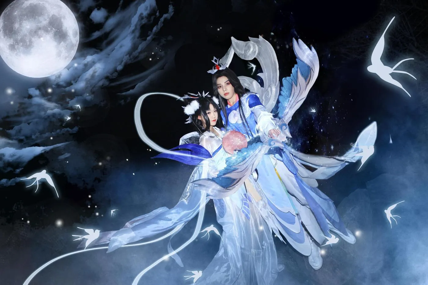 夏柠柠 – NO.65 王者荣耀COS正片嫦娥2 [9P]插图6