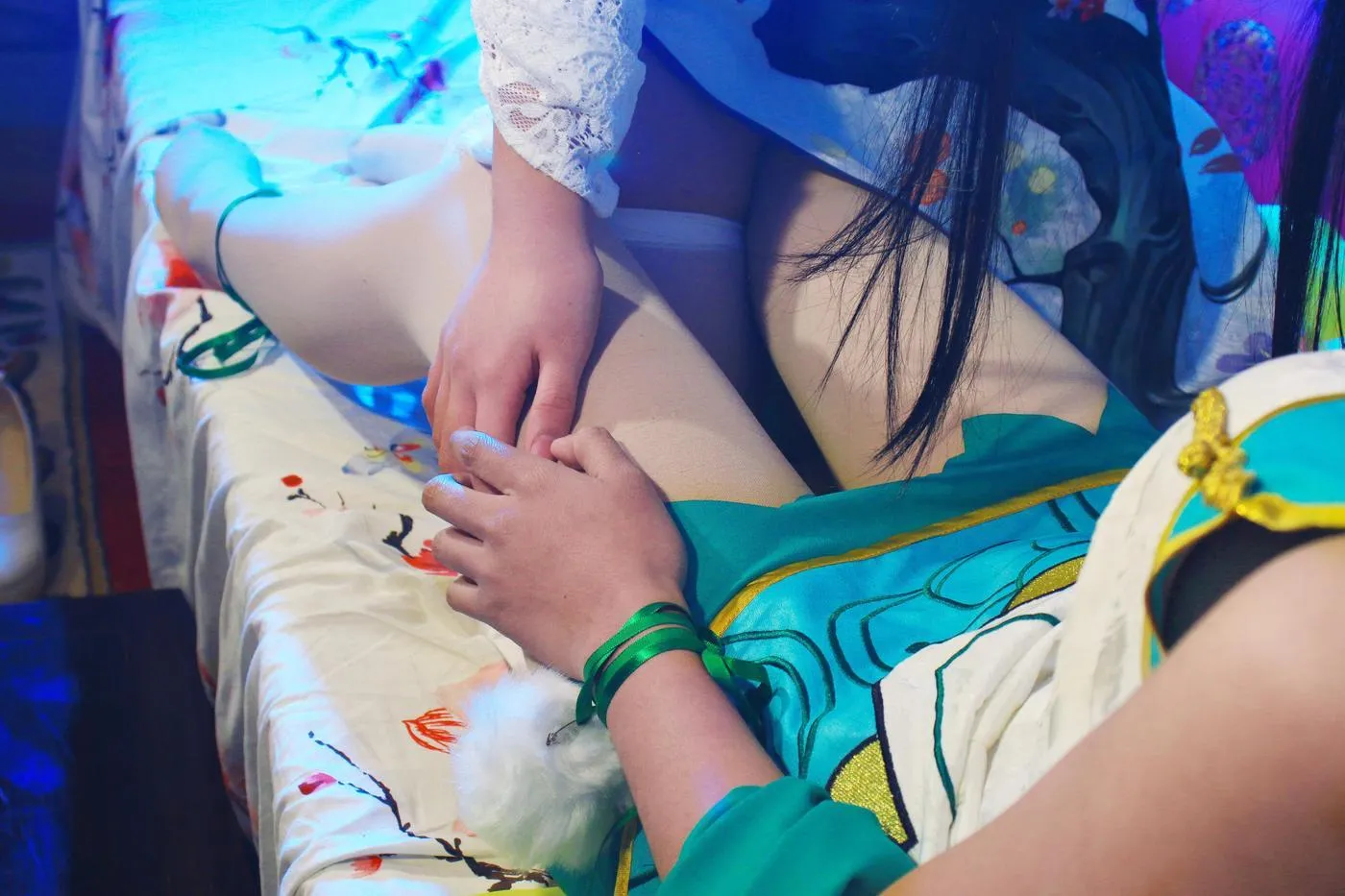 夏柠柠 – NO.71 阴阳师手游COS旗袍暮景斜芳殿，年华丽绮 [18P]插图9