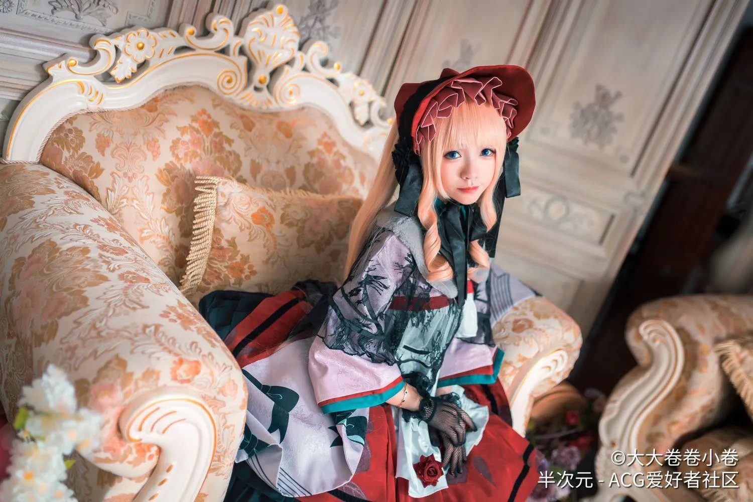 大大卷卷小卷 NO.006 蔷薇少女 十周年真红cos [23P]插图8
