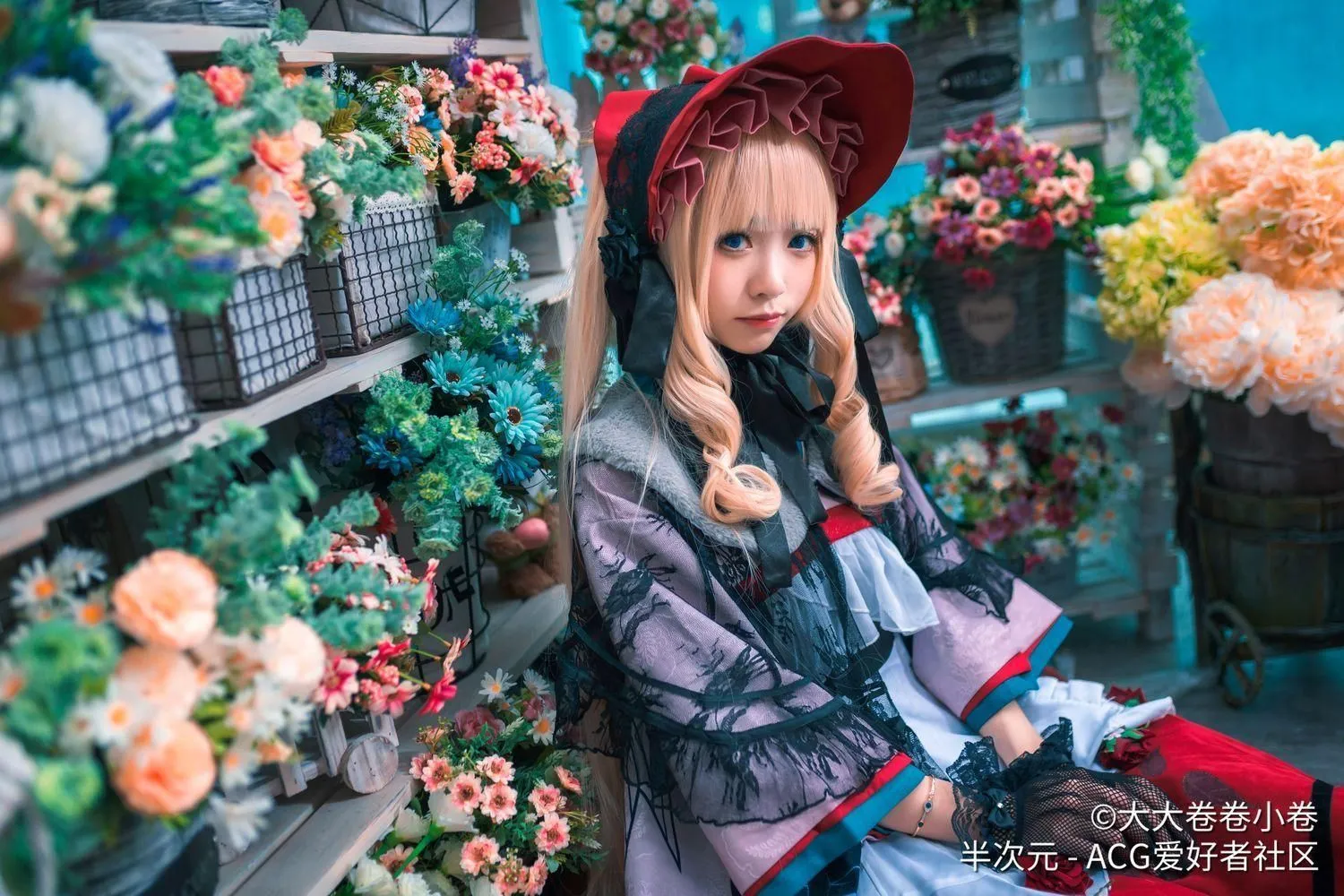 大大卷卷小卷 NO.006 蔷薇少女 十周年真红cos [23P]插图1