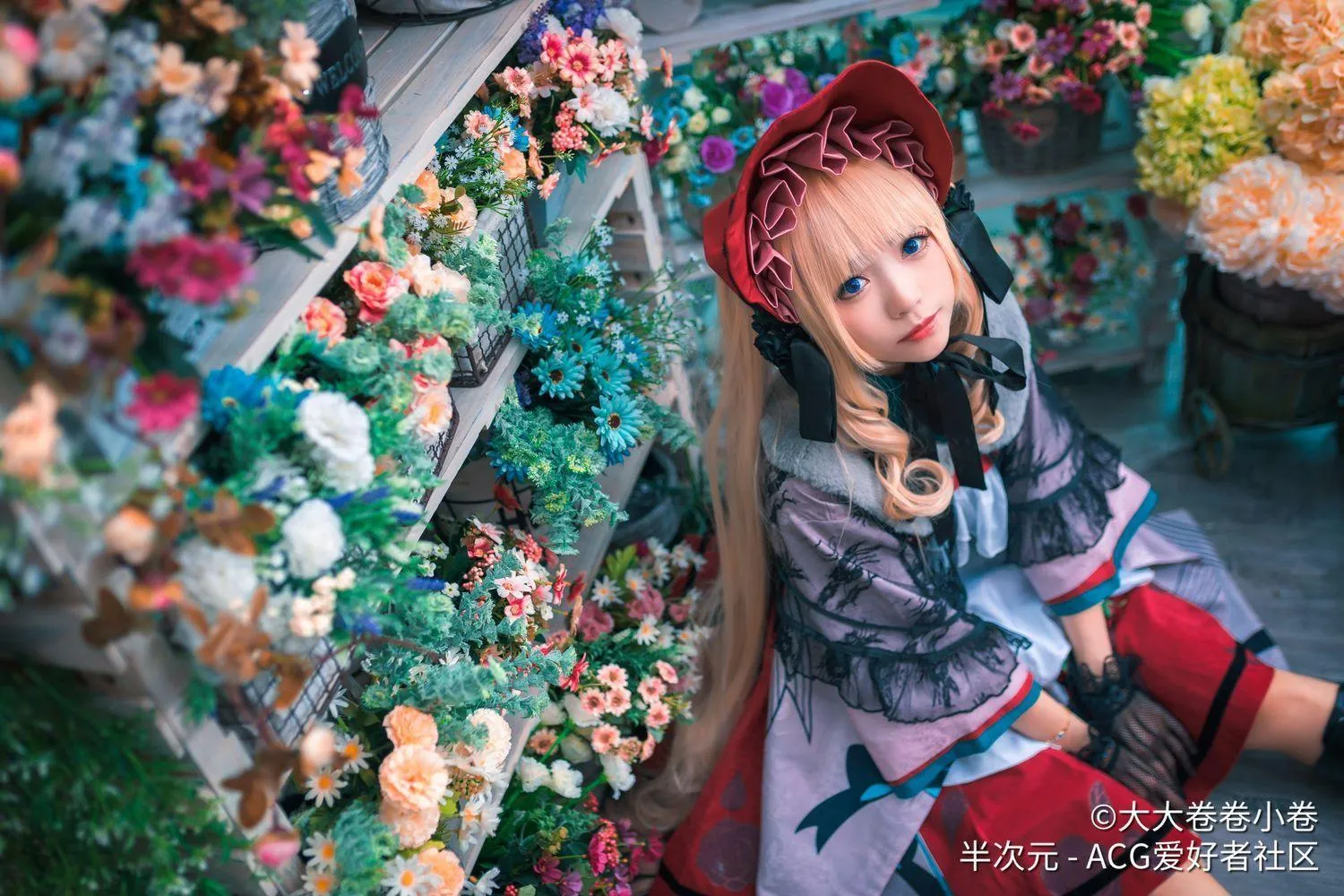 大大卷卷小卷 NO.006 蔷薇少女 十周年真红cos [23P]插图7