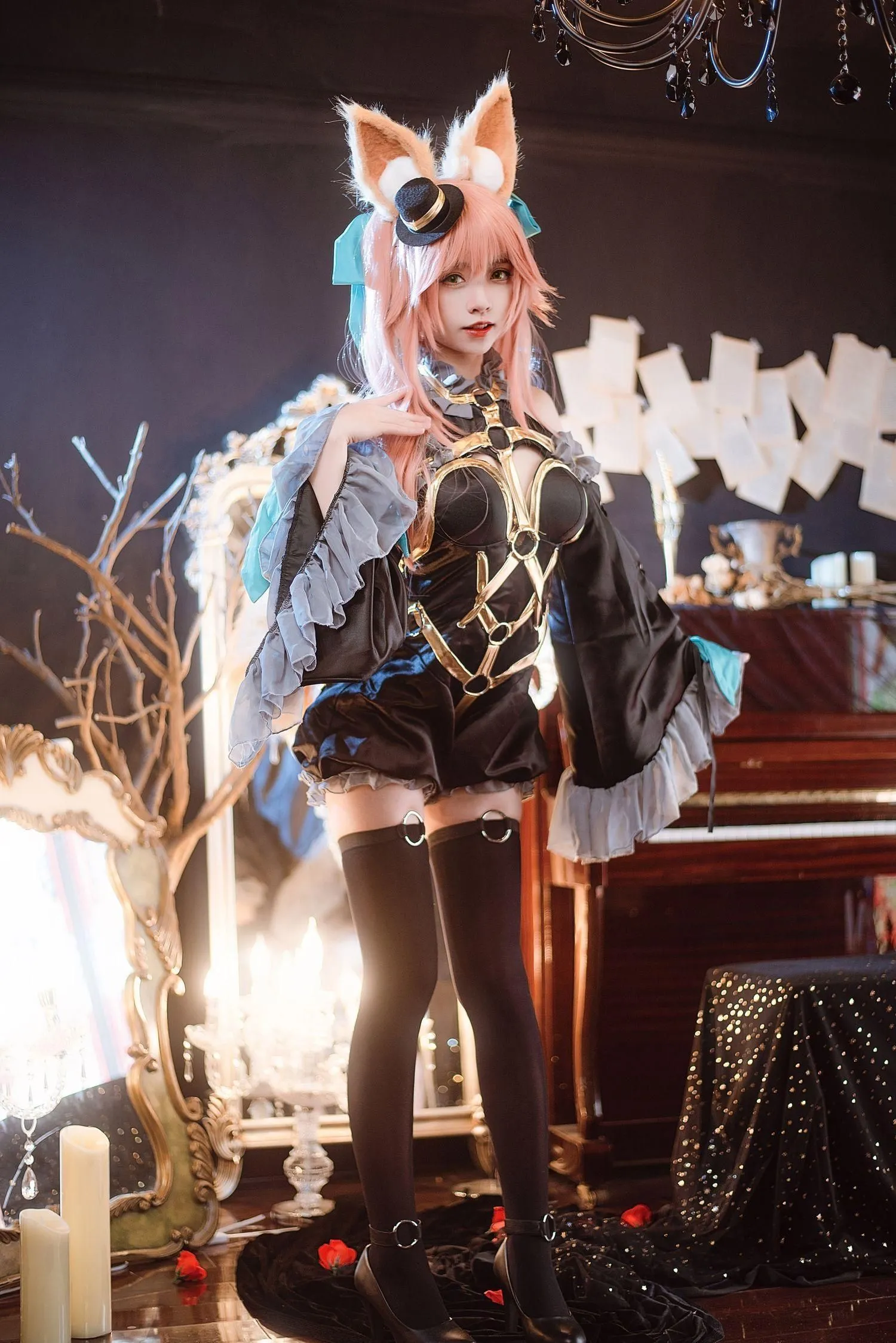 大大卷卷小卷 NO.007 玉藻前 漆黑の魔术服 [12P]插图6