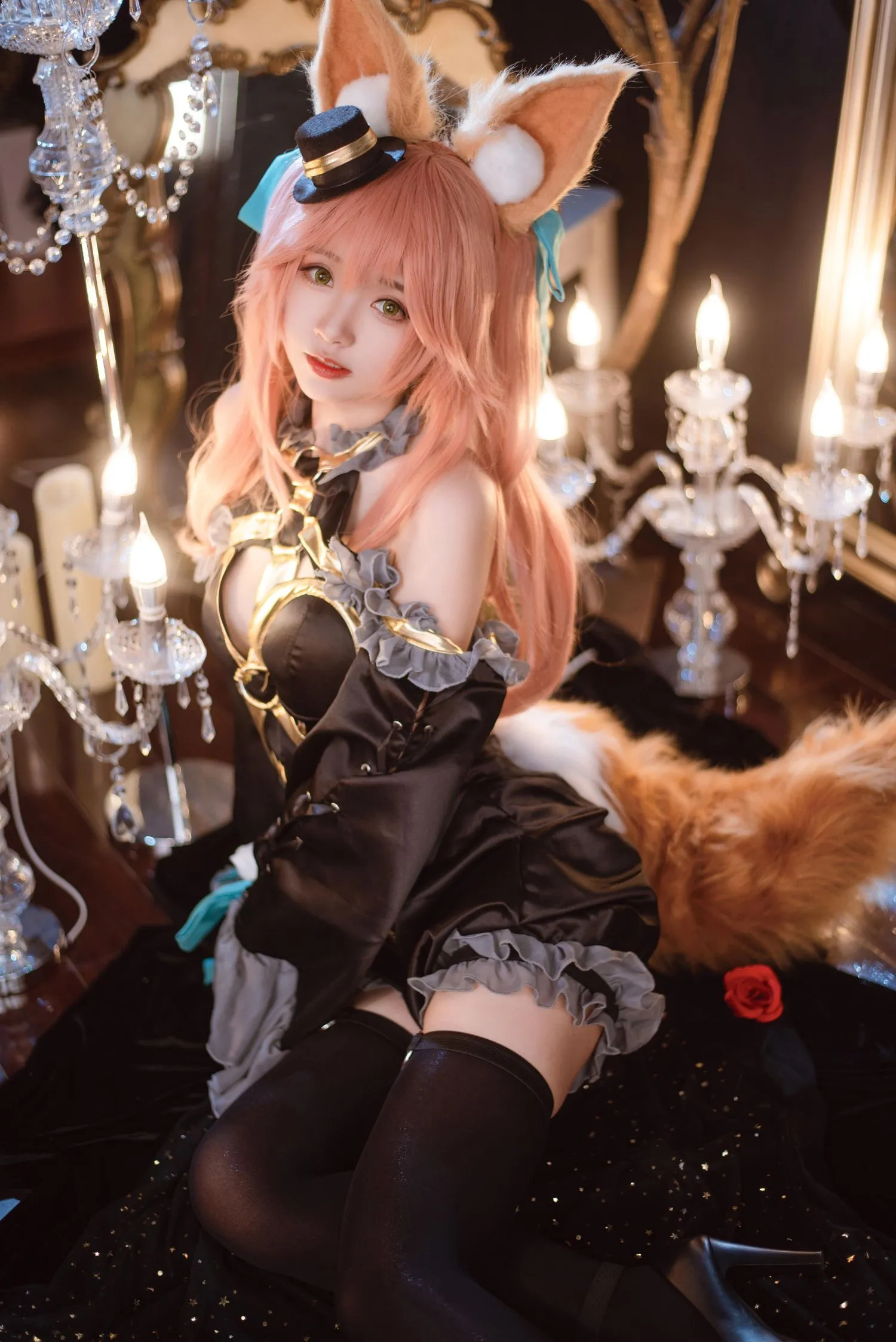 大大卷卷小卷 NO.007 玉藻前 漆黑の魔术服 [12P]插图7