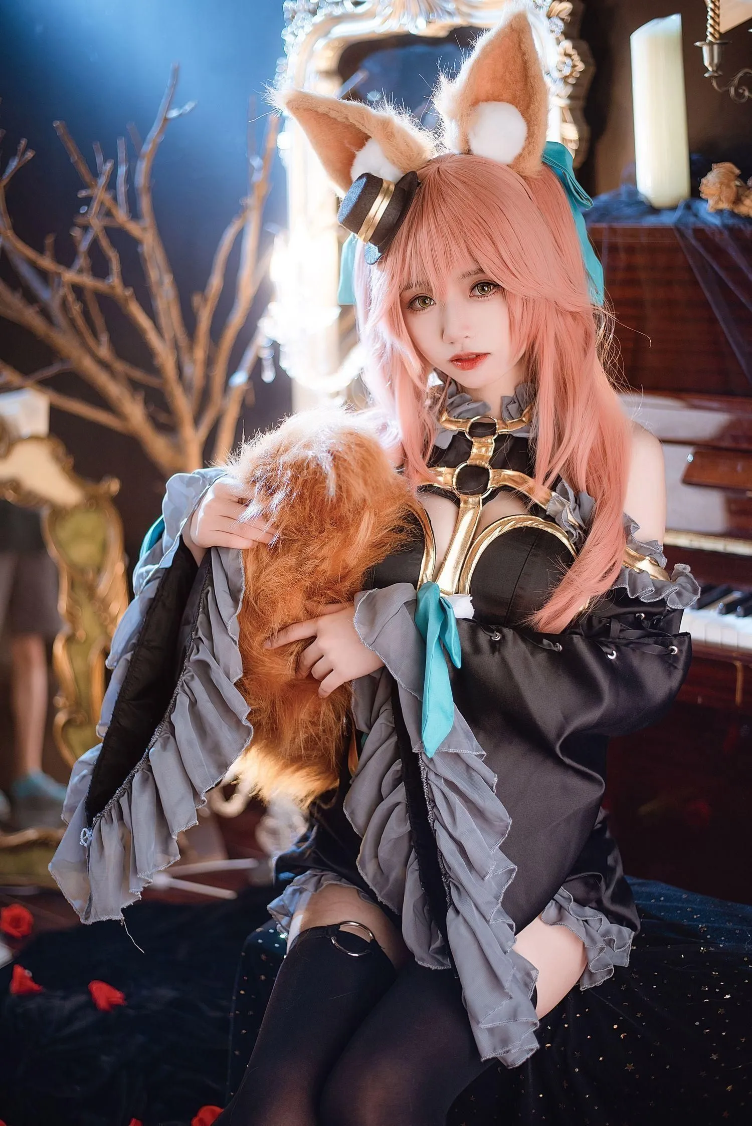 大大卷卷小卷 NO.007 玉藻前 漆黑の魔术服 [12P]插图8