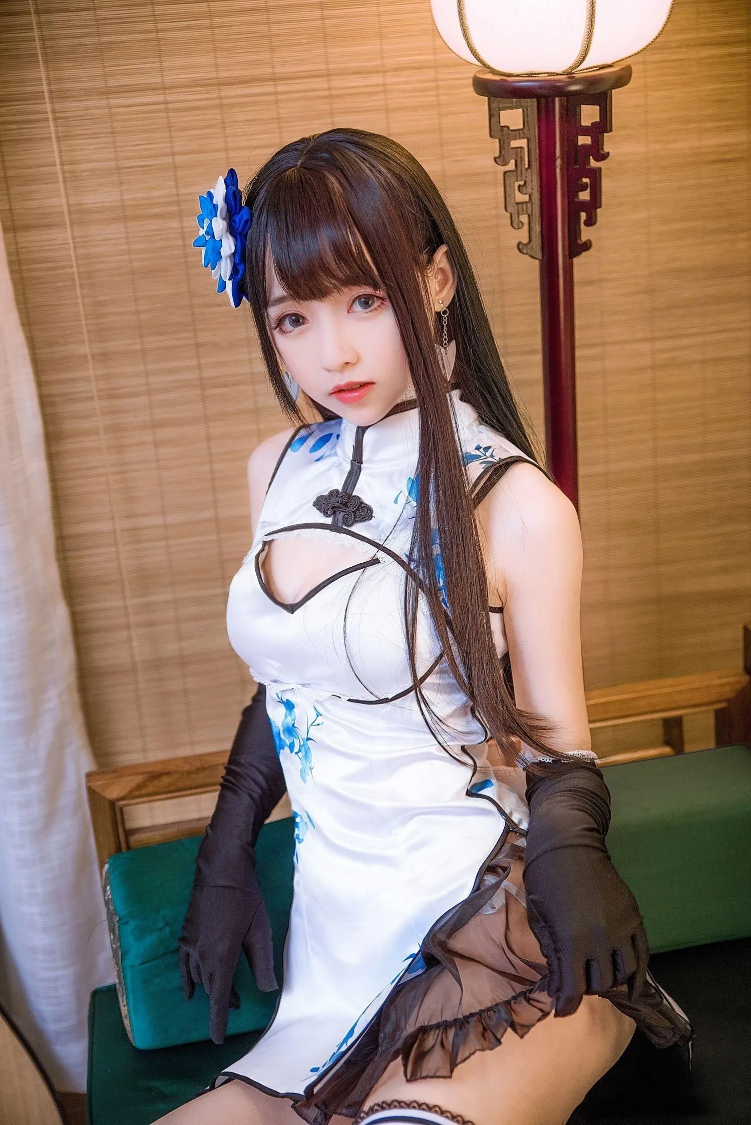 大大卷卷小卷 NO.015 白旗袍 [9P]插图5