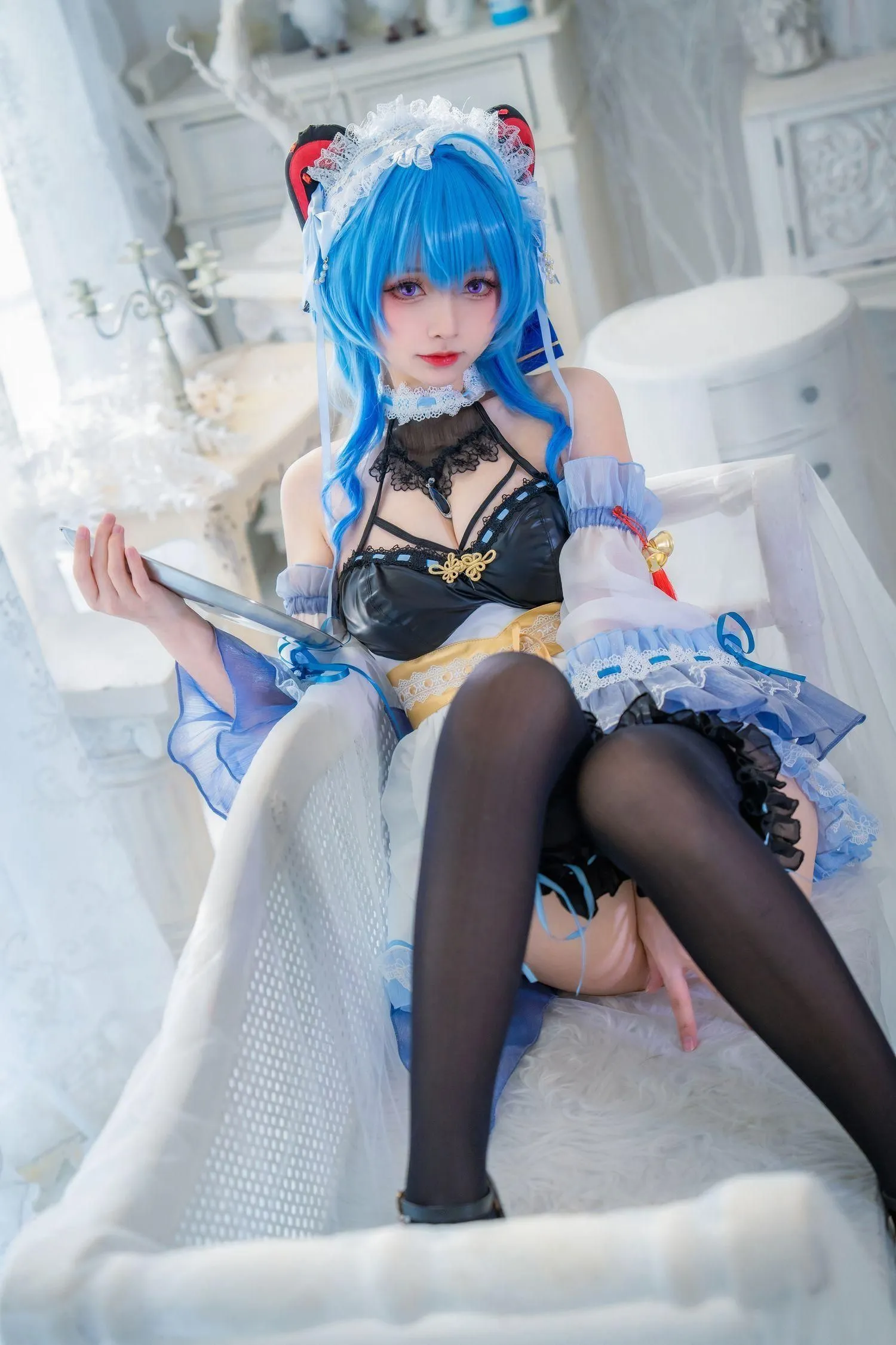 大大卷卷小卷 NO.022 甘雨女仆 [20P]插图5