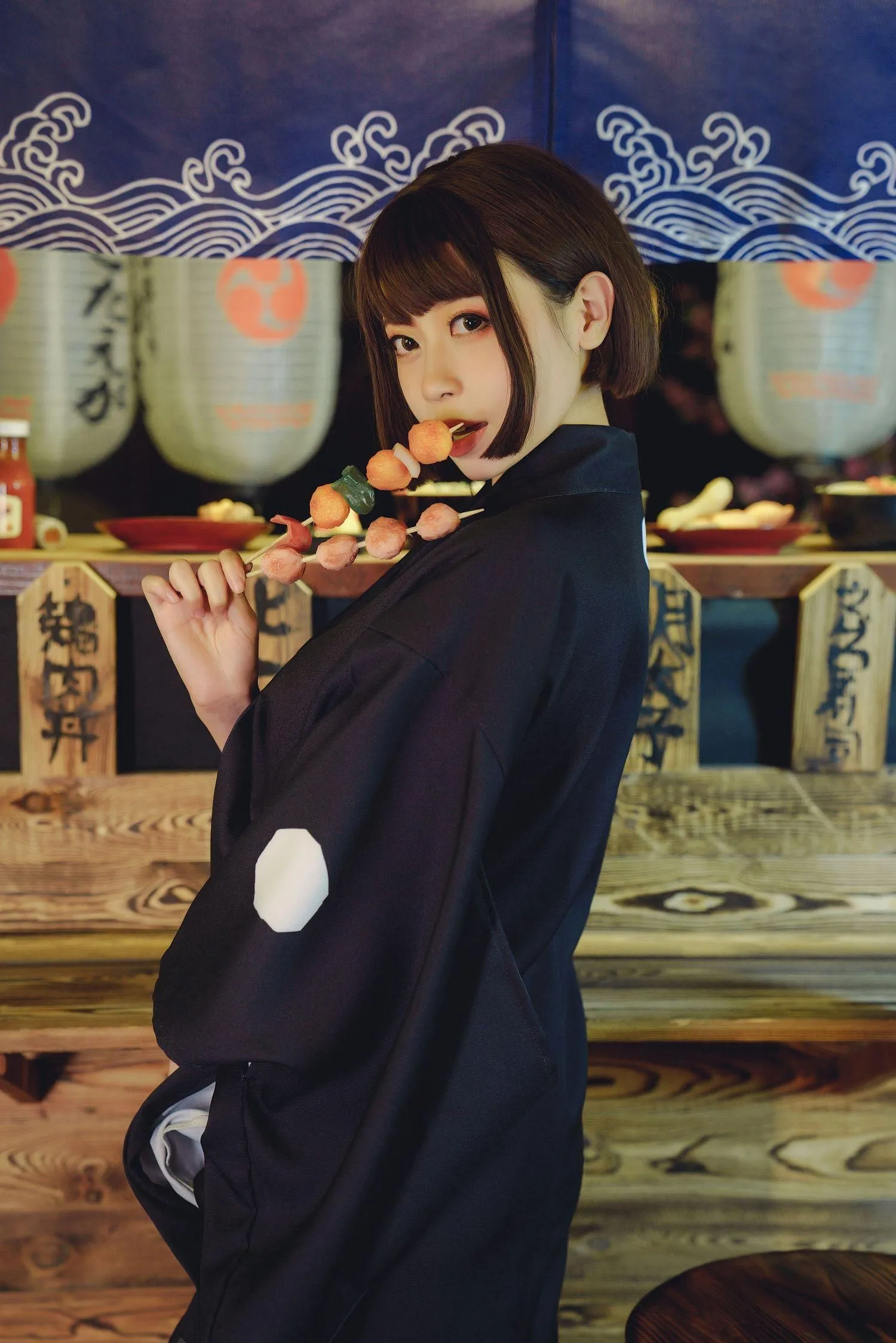 奈汐酱nice – NO.01 老板娘1 热情老板娘 [16P]插图1