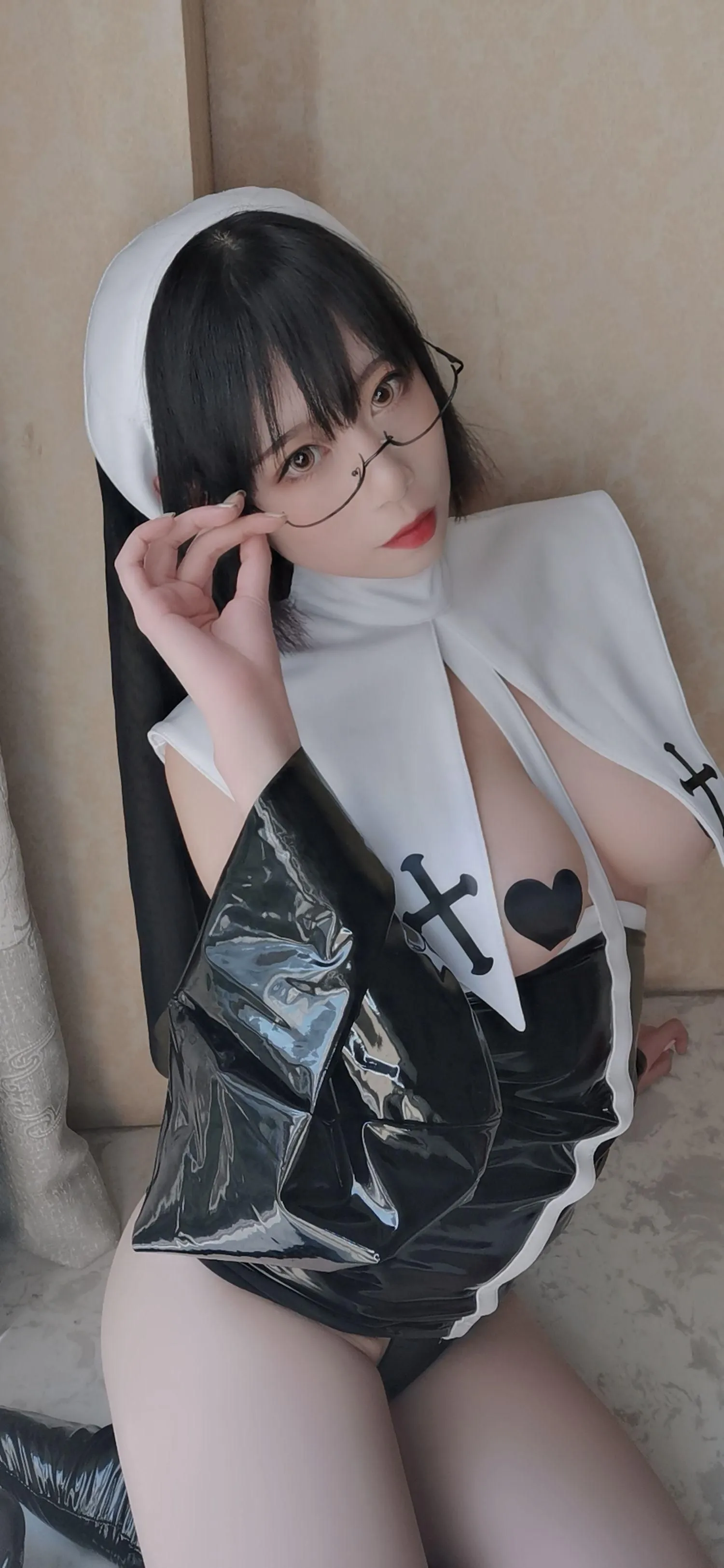 奈汐酱nice – NO.06 7号本 修女 [41P]插图8