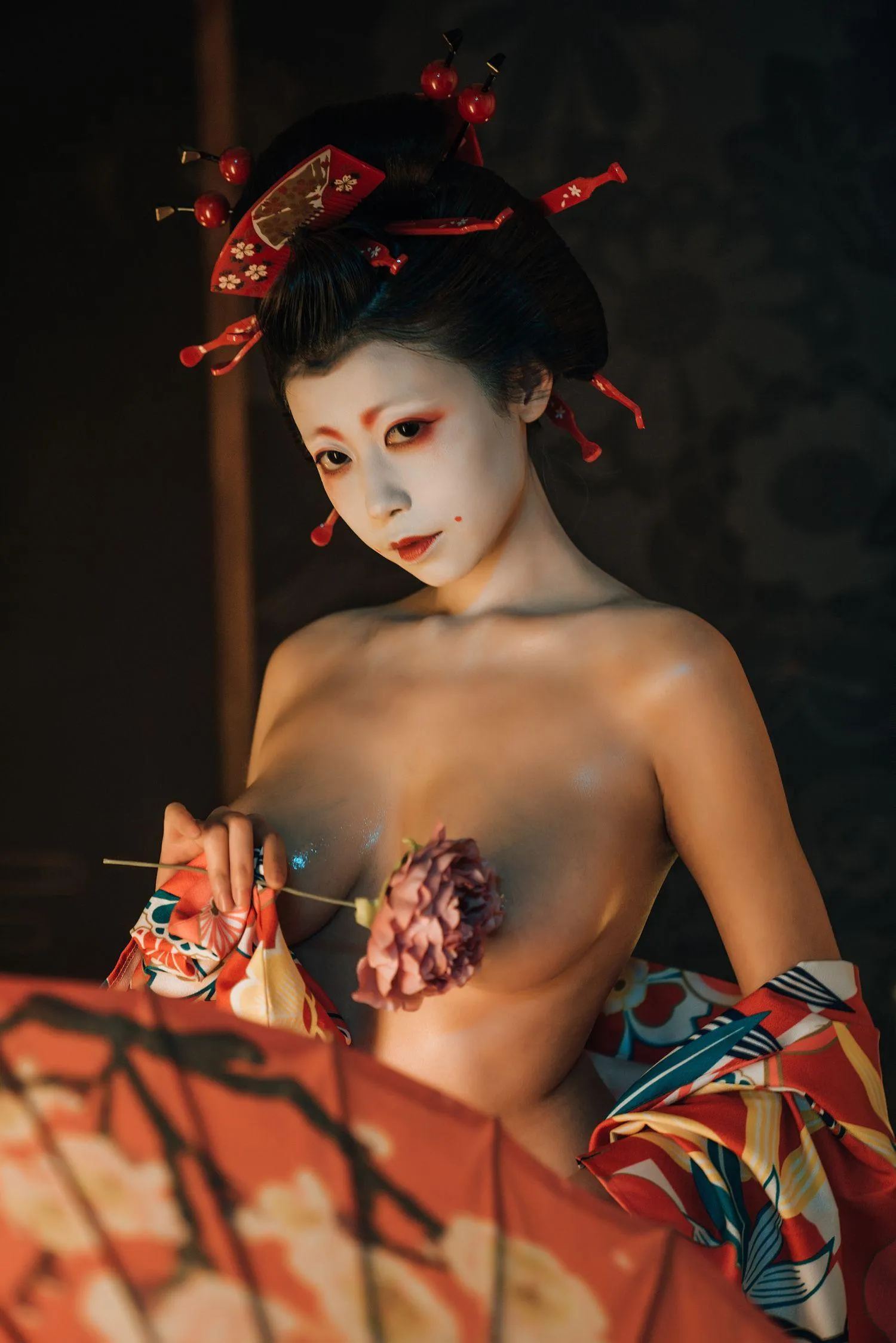 奈汐酱nice – NO.13 艺妓回忆录 [40P]插图7