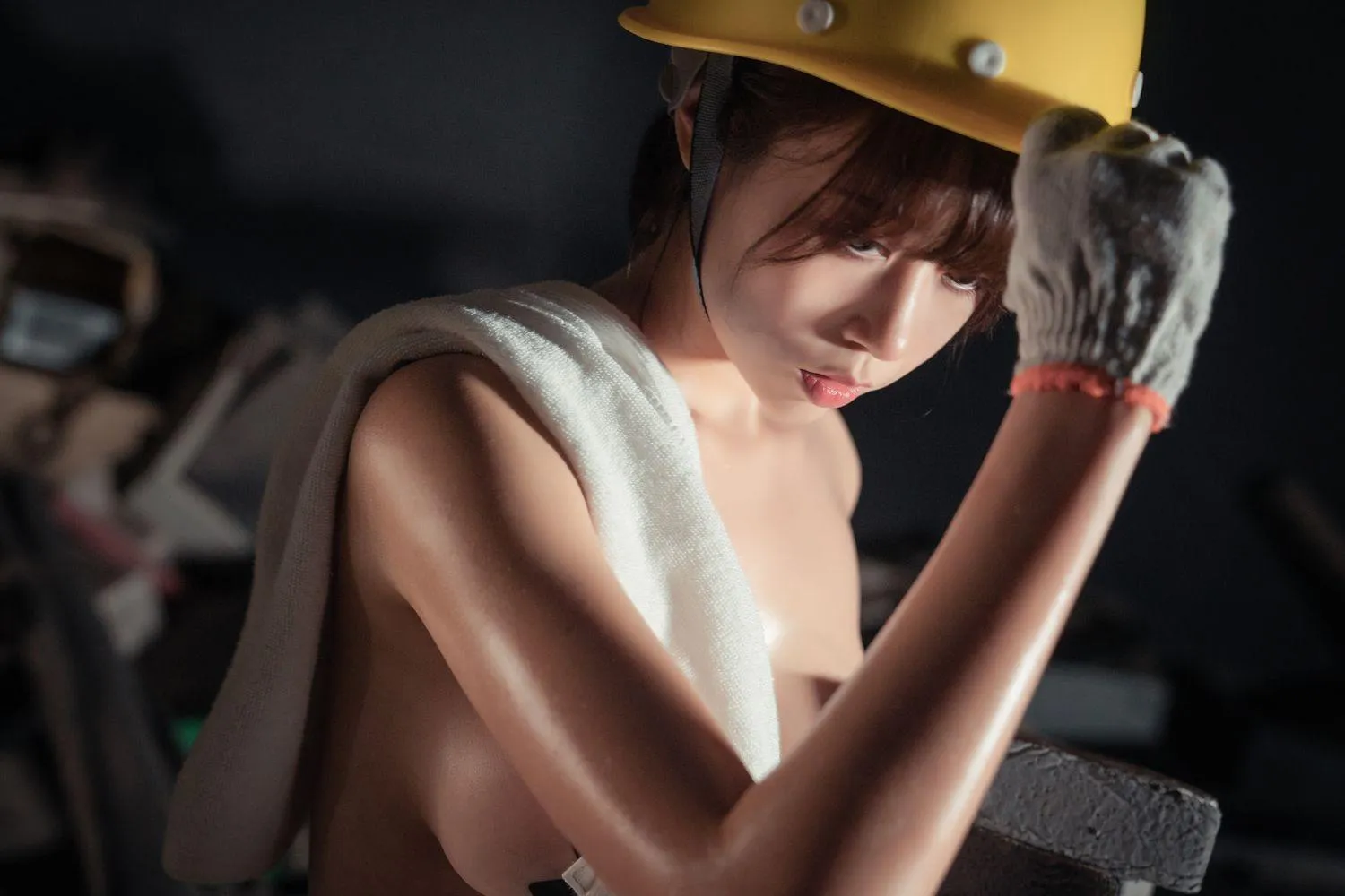 奈汐酱nice – NO.15 咱们工人有力量 [35P]插图6